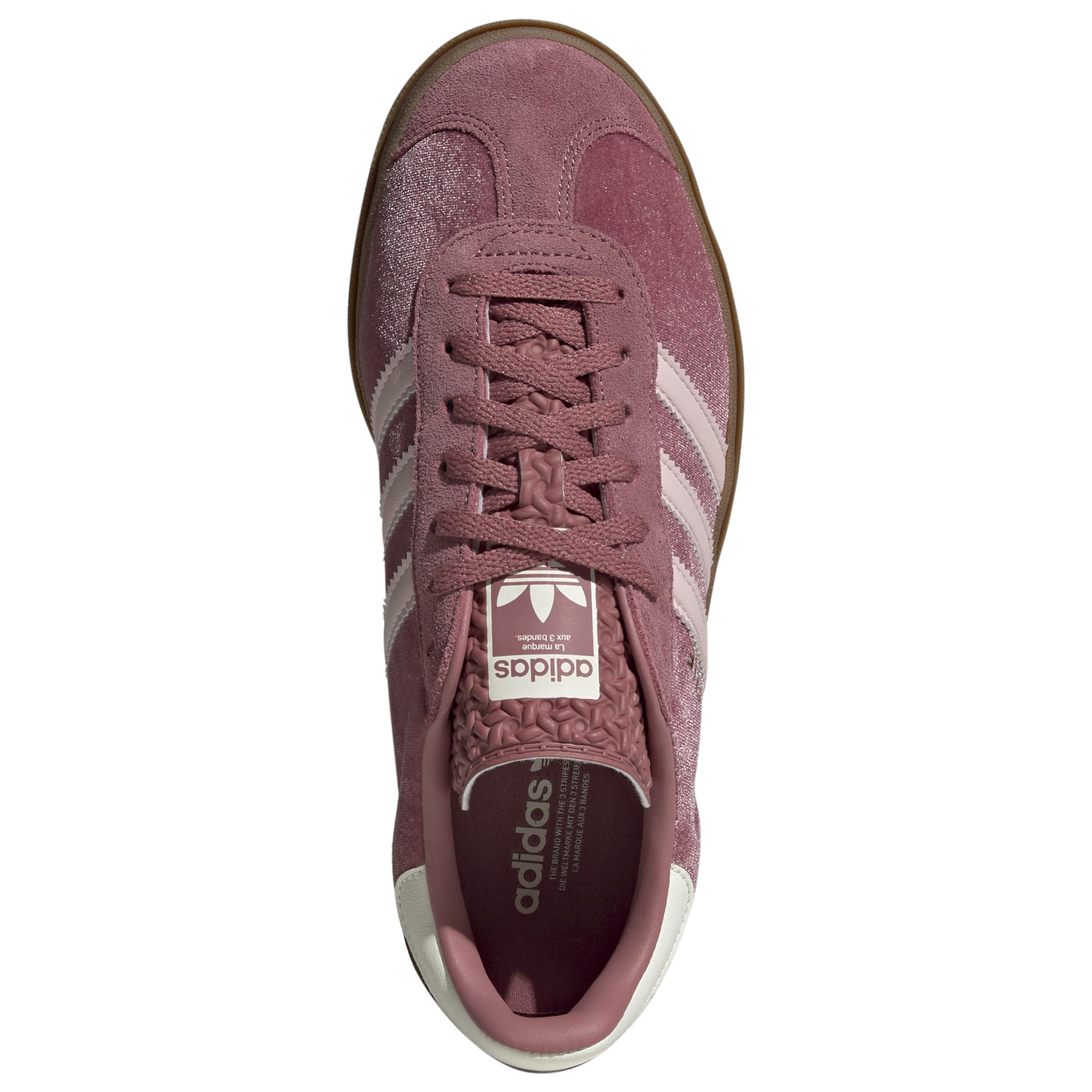 [IG4389] WOMENS ADIDAS ORIGINALS GAZELLE BOLD 'SANDY PINK VELVET'