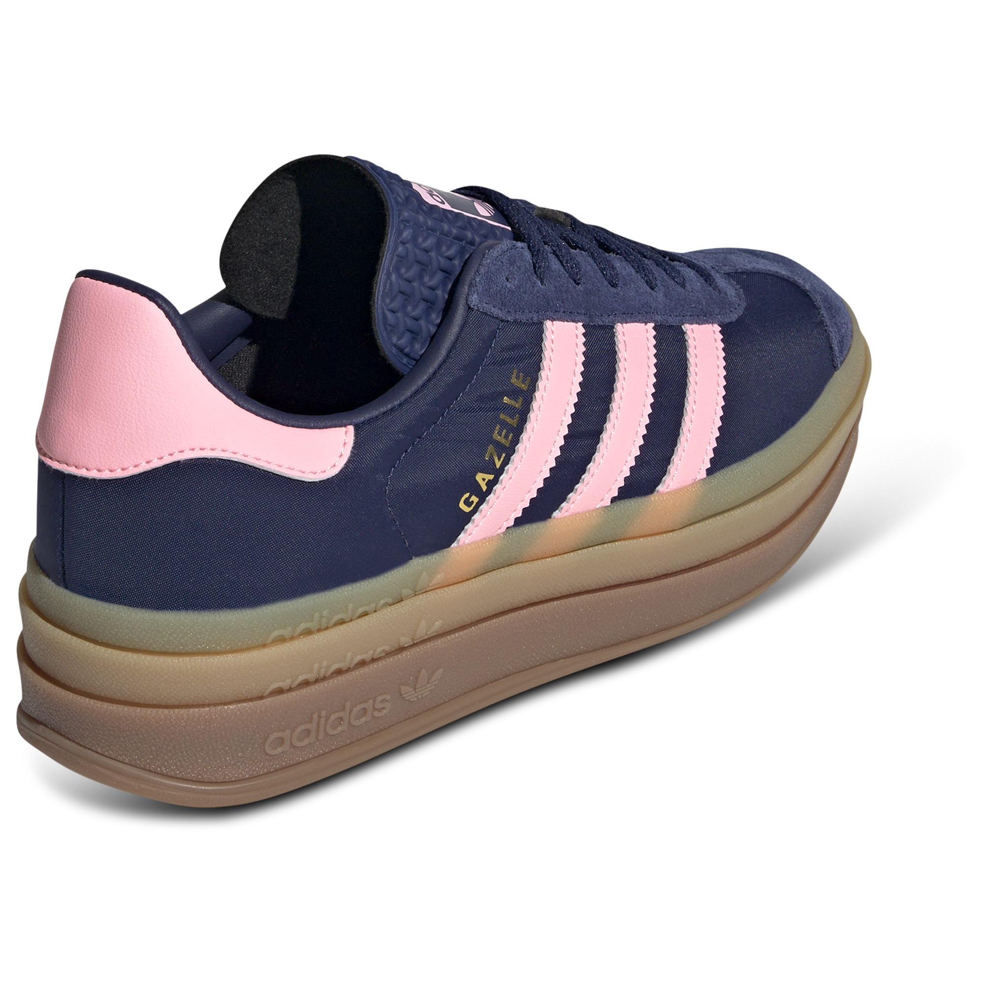 [IG4390] WOMENS ADIDAS GAZELLE BOLD 'DARK BLUE PINK SPARK'