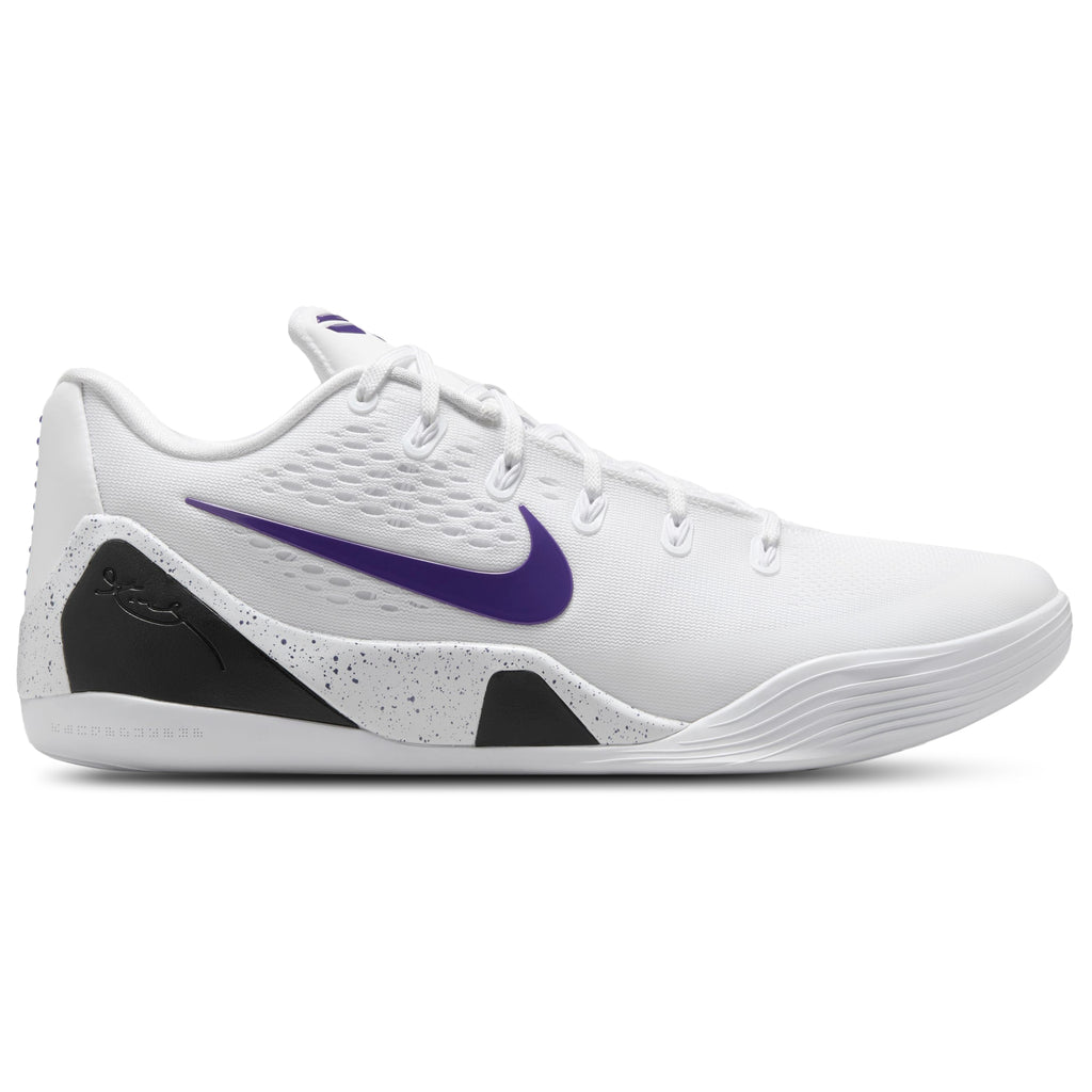 [IH1401-100] MENS NIKE KOBE 9 ELITE LOW EM PROTRO 'WHITE COURT PURPLE'