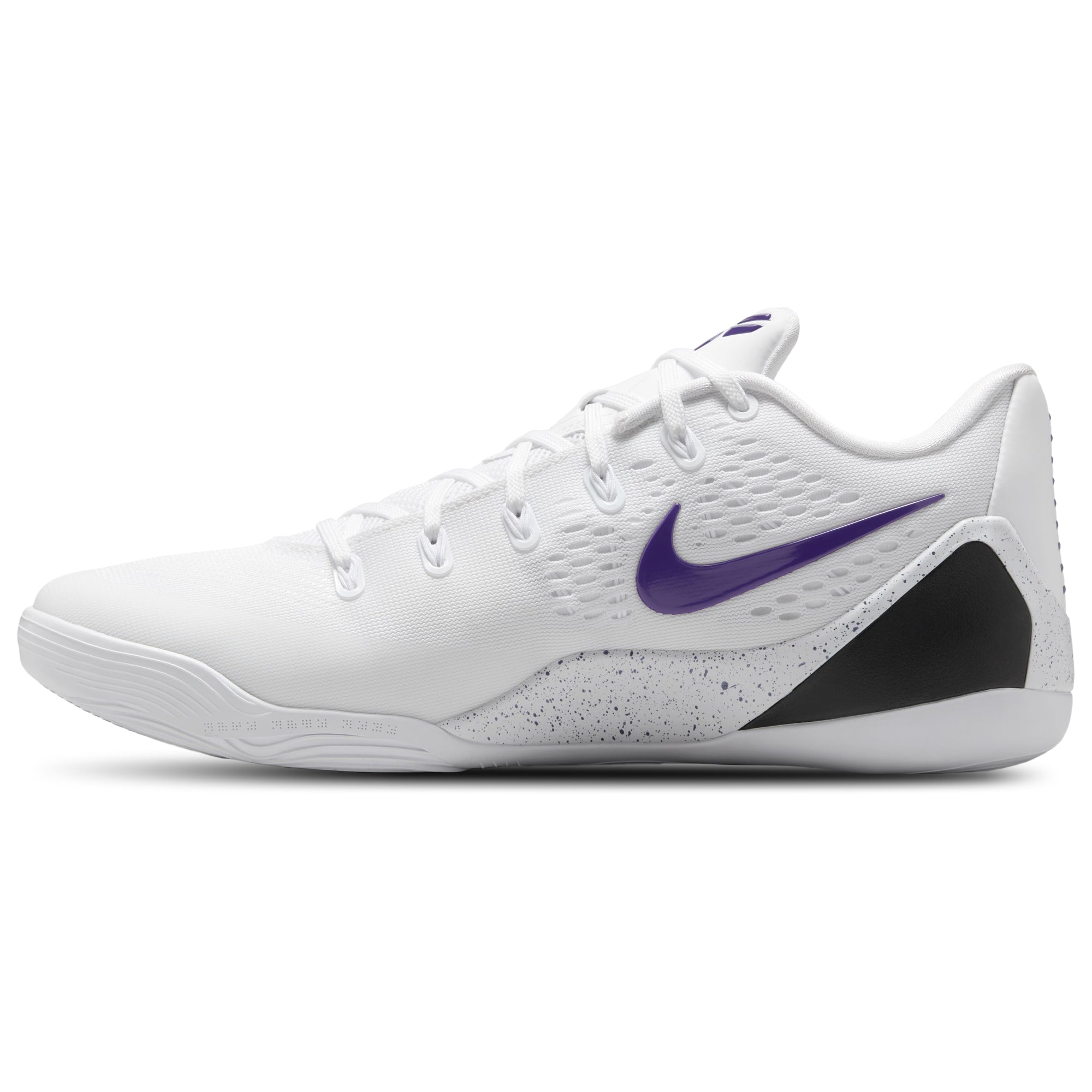 [IH1401-100] MENS NIKE KOBE 9 ELITE LOW EM PROTRO 'WHITE COURT PURPLE'