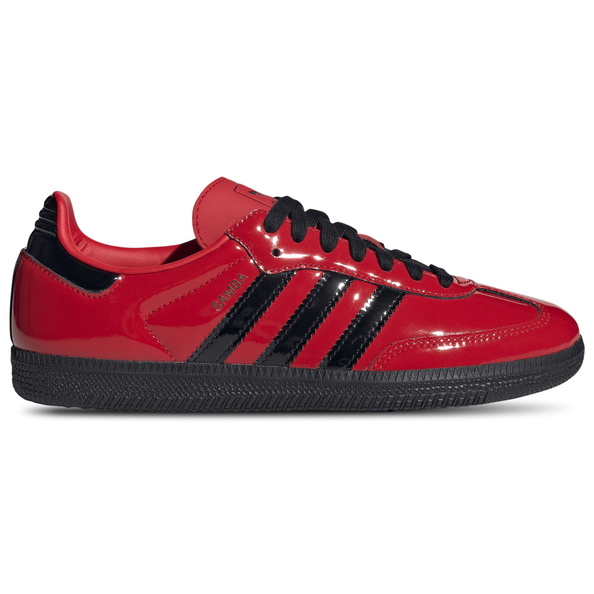 [IH3989] WOMENS ADIDAS SAMBA OG 'BETTER SCARLET BLACK PATENT'