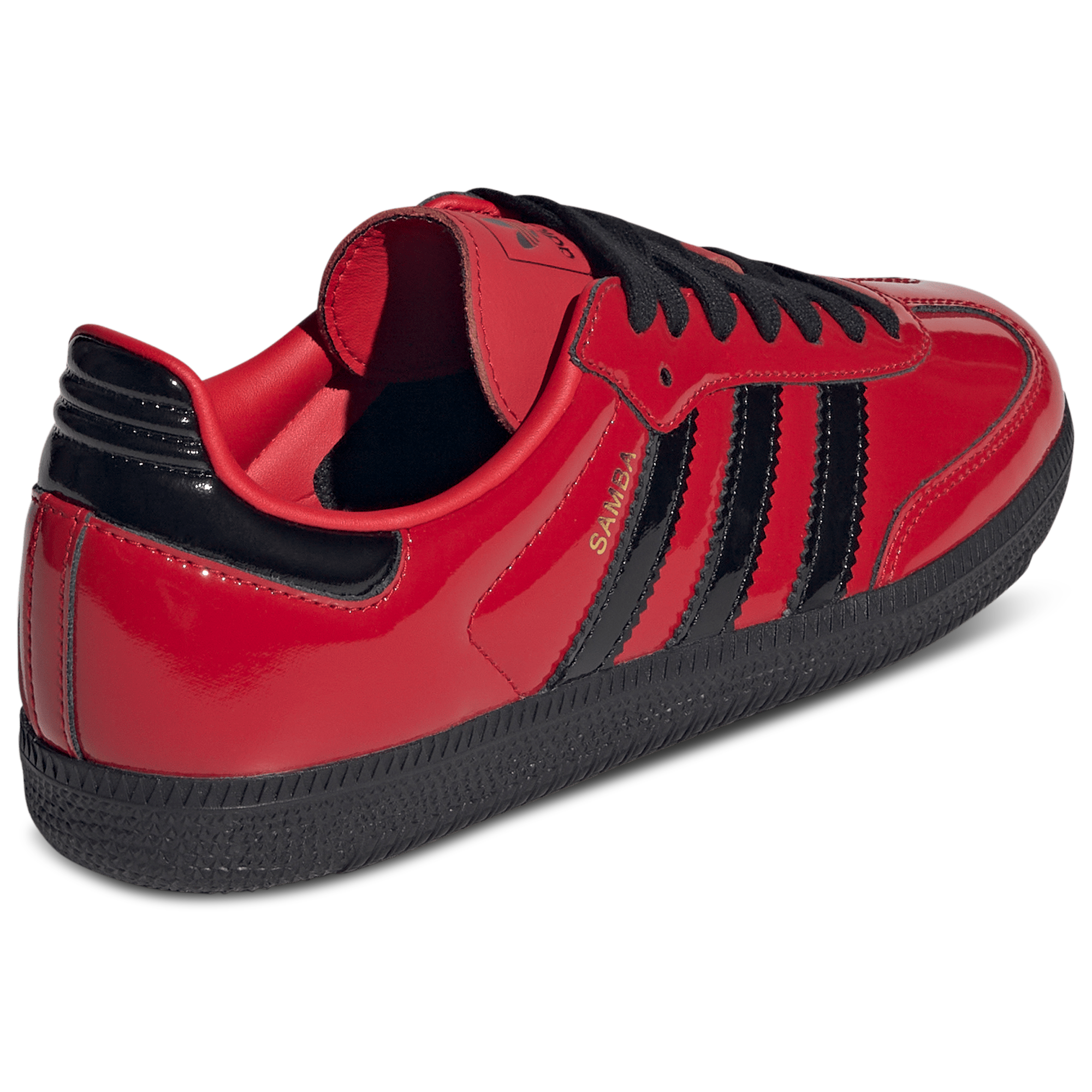 [IH3989] WOMENS ADIDAS SAMBA OG 'BETTER SCARLET BLACK PATENT'