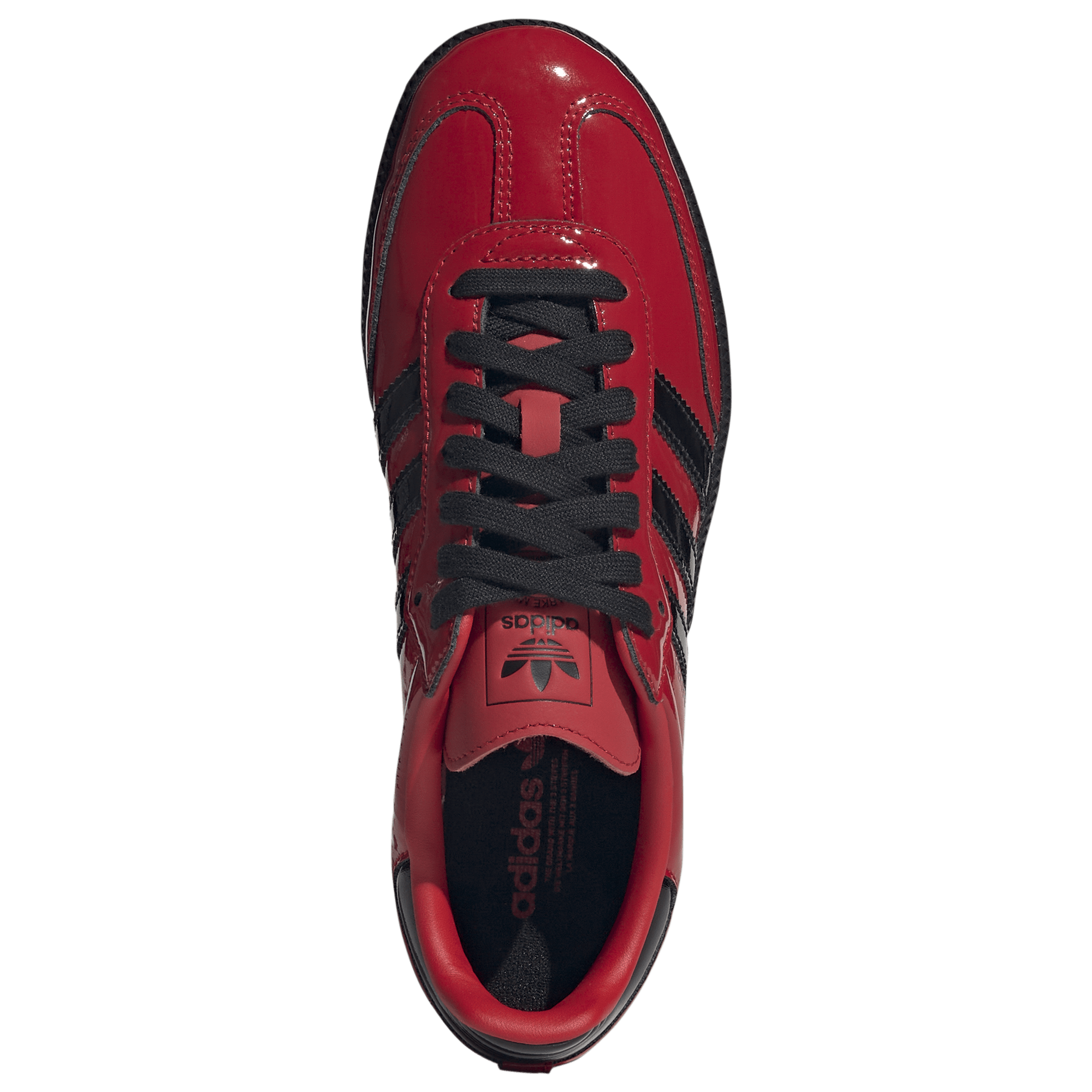 [IH3989] WOMENS ADIDAS SAMBA OG 'BETTER SCARLET BLACK PATENT'