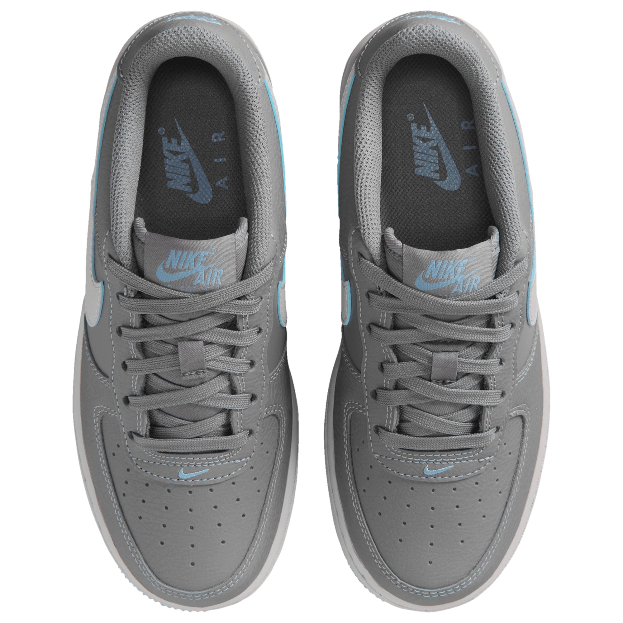 [IH4490-001] GRADE SCHOOL NIKE AIR FORCE 1 PE 'PENCIL POINT WOLF GREY'
