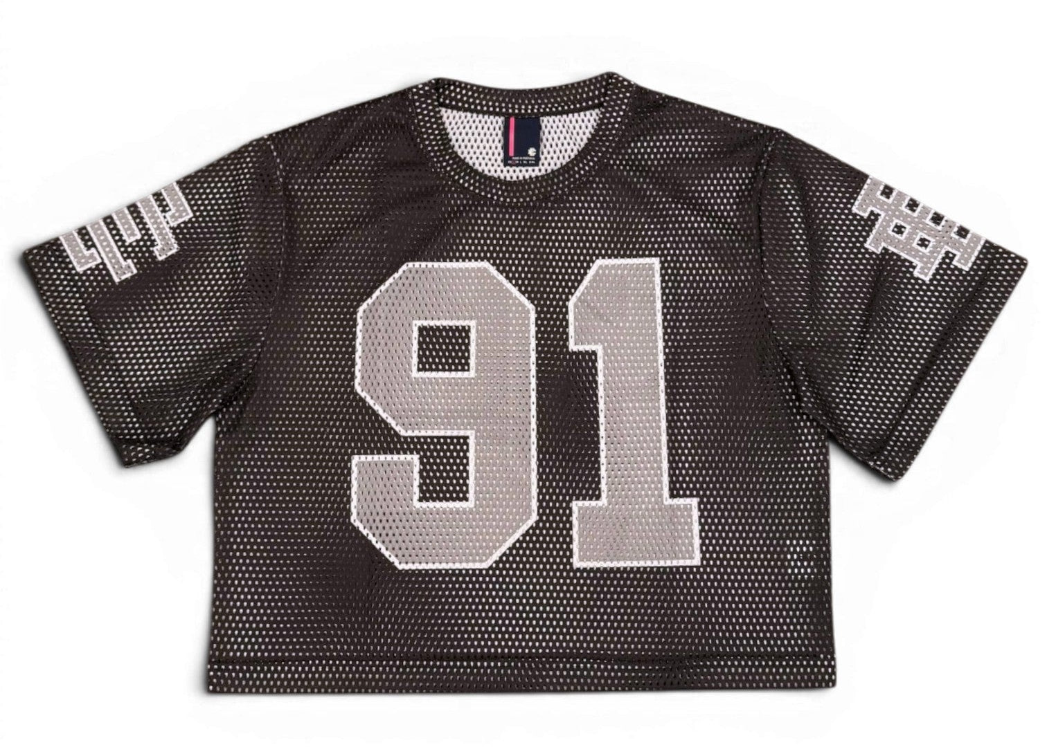 [EECO25MS87-000BKGA] MENS ERIC EMANUEL EE CROPPED JERSEY CORE MESH