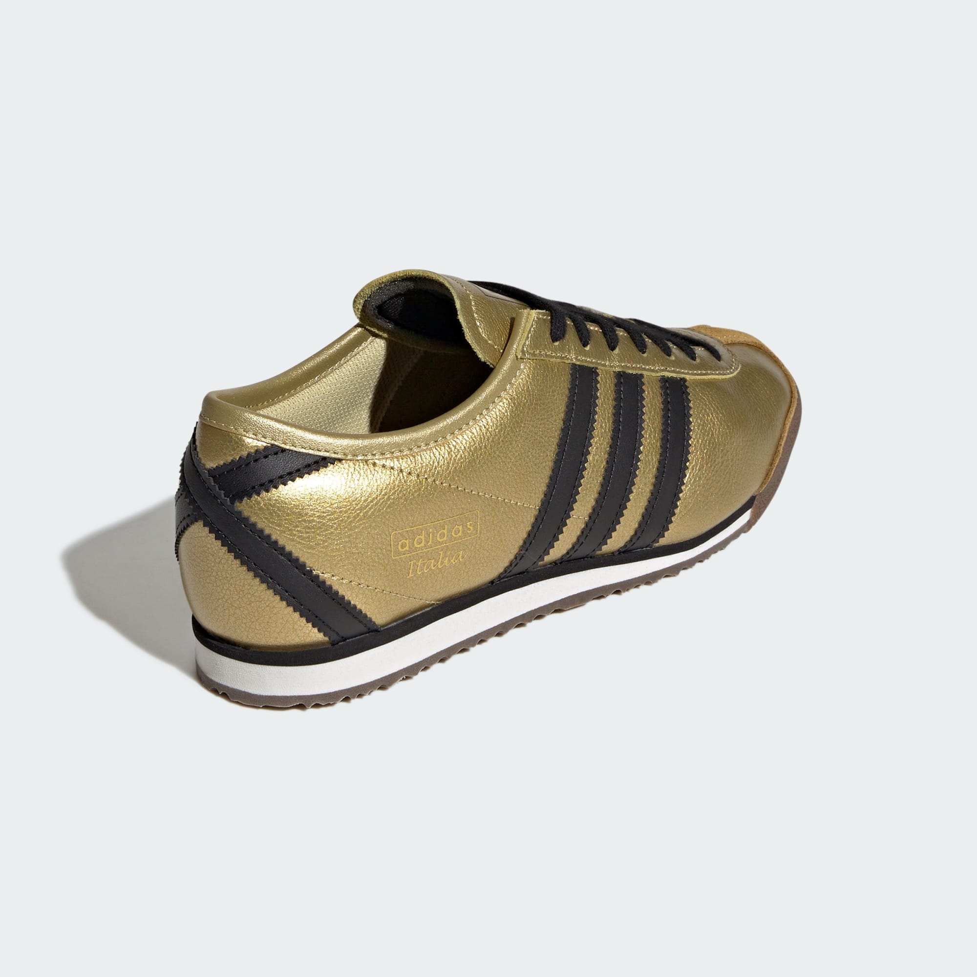 [IH6948] WOMENS ADIDAS ITALIA 70S 'GOLD METALLIC BLACK'