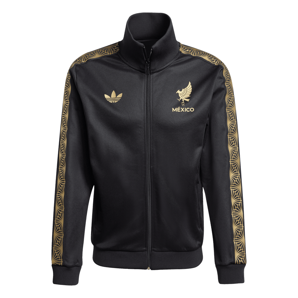[JE5335] MENS ADIDAS FMF MEXICO JERSEY GOLD TEAM JACKET