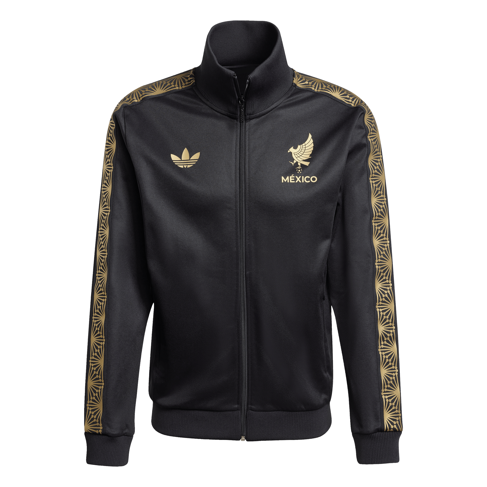 [JE5335] MENS ADIDAS FMF MEXICO JERSEY GOLD TEAM JACKET