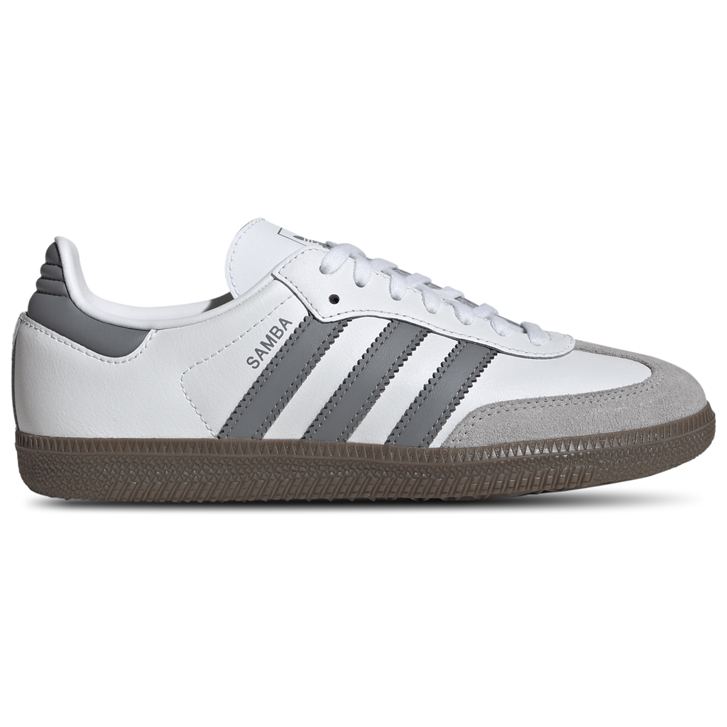 [JQ2844] YOUTH ADIDAS SAMBA OG 'CLOUD WHITE GREY GUM (GS)'