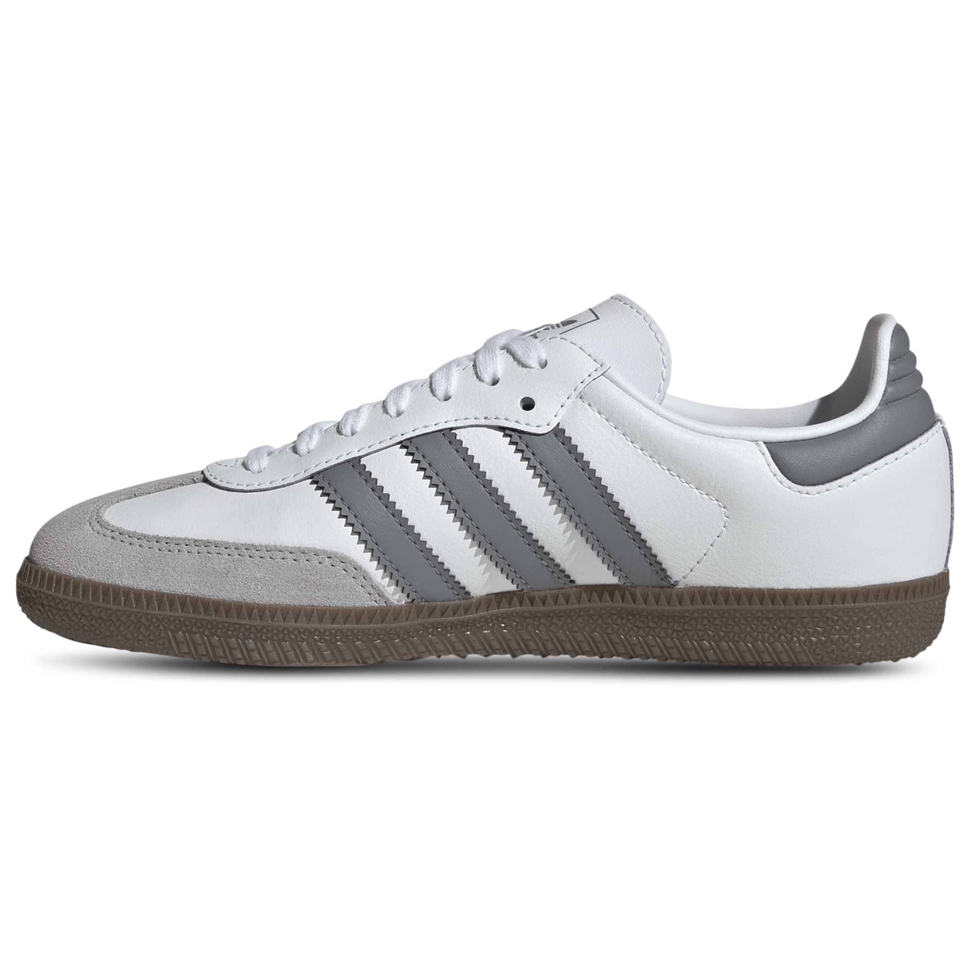 [JQ2844] YOUTH ADIDAS SAMBA OG 'CLOUD WHITE GREY GUM (GS)'