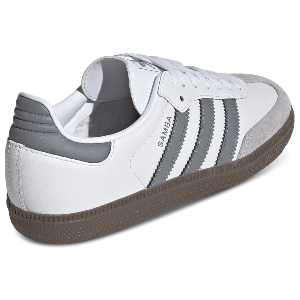 [JQ2844] YOUTH ADIDAS SAMBA OG 'CLOUD WHITE GREY GUM (GS)'