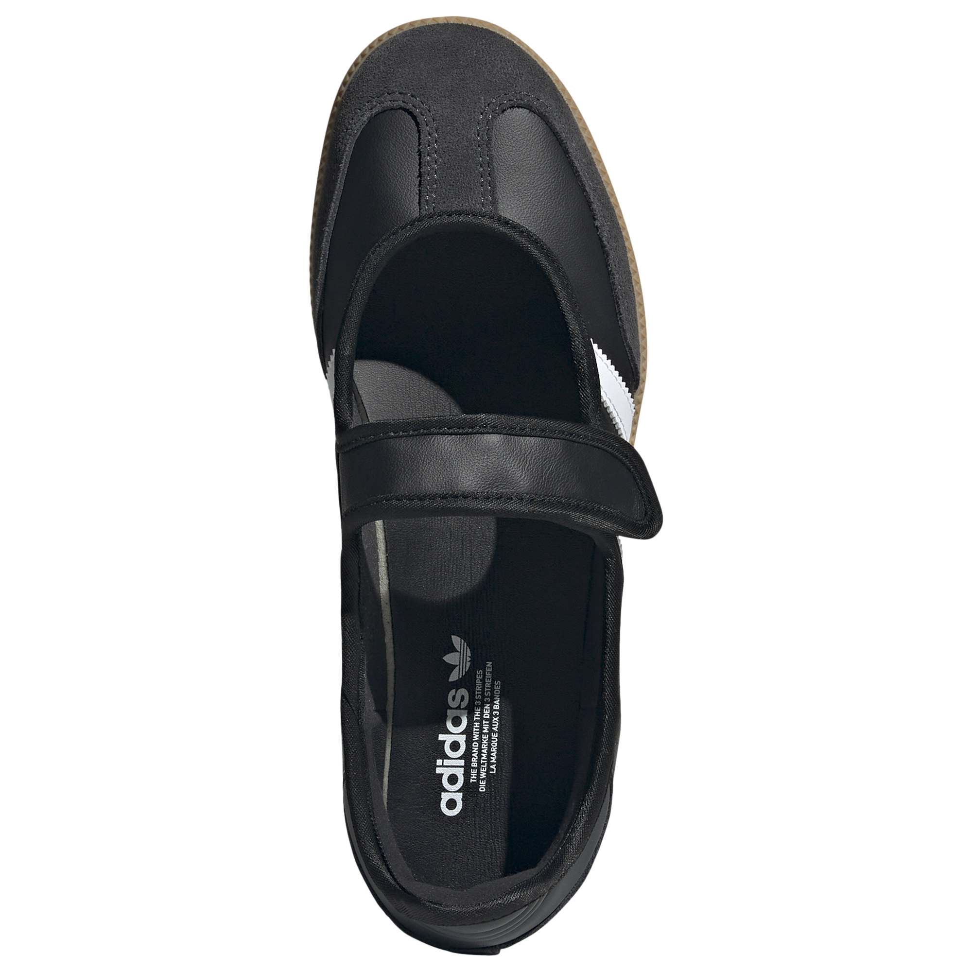 [JQ6445] WOMENS ADIDAS SAMBA JANE 'BLACK WHITE GUM'