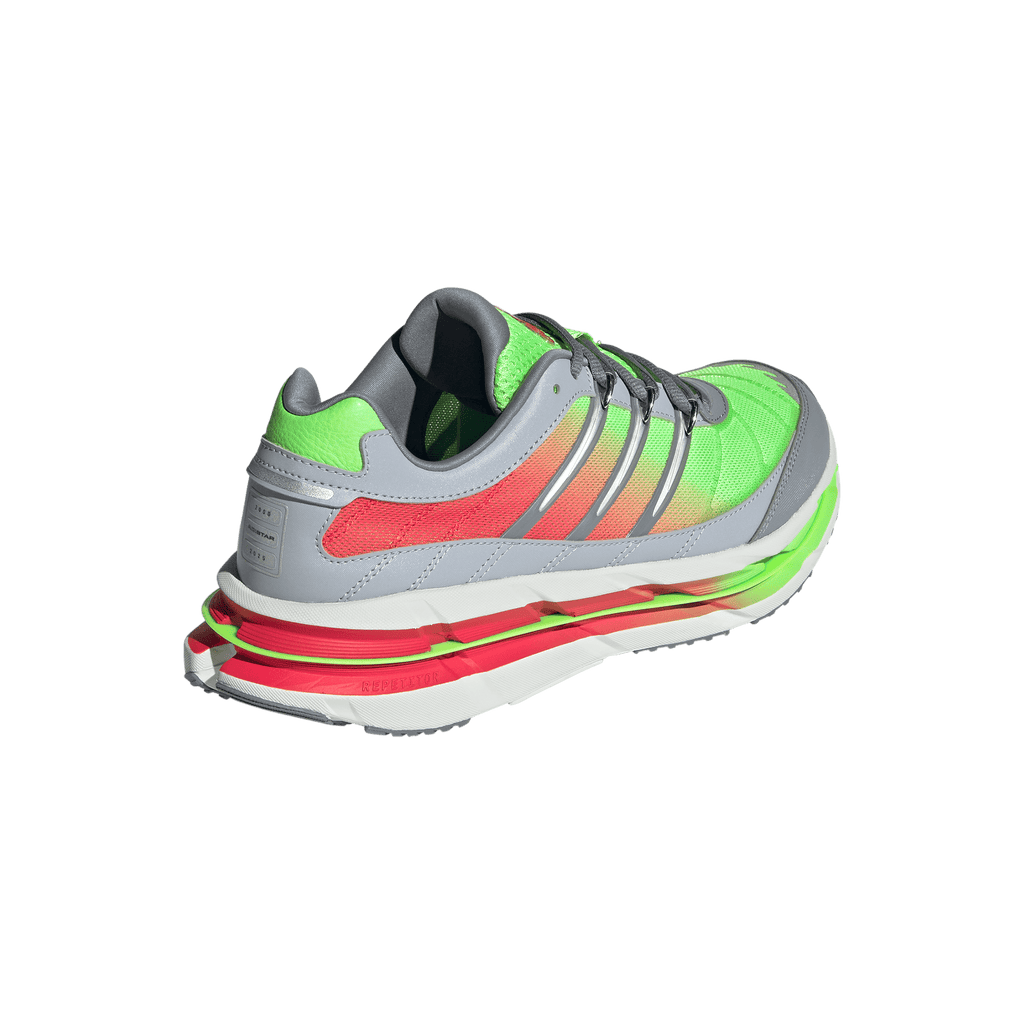 [JQ6796] MENS ADIDAS ADISTAR HRMY 'LIME GREY SOLAR RED'