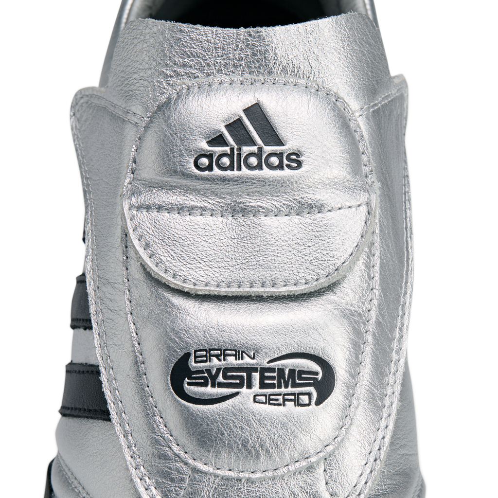 [JQ9215] MENS ADIDAS TECHWONDO 'BRAIN DEAD METALLIC SILVER'