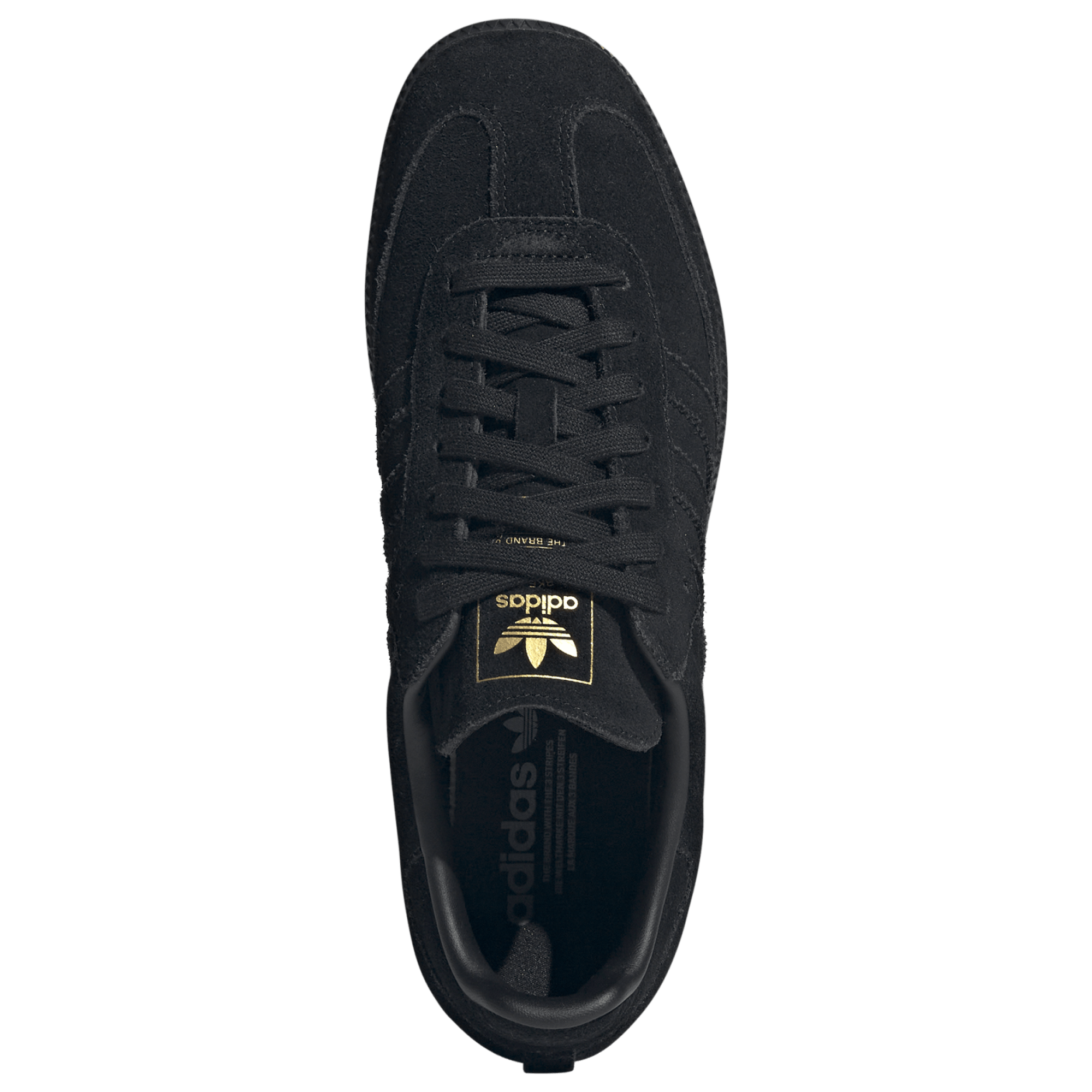 [JR0887] MENS ADIDAS SAMBA OG 'CORE BLACK GOLD METALLIC'