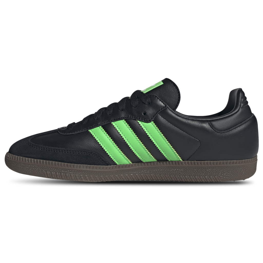 [JR0911] MENS ADIDAS SAMBA OG 'BLACK SCREAMING GREEN'
