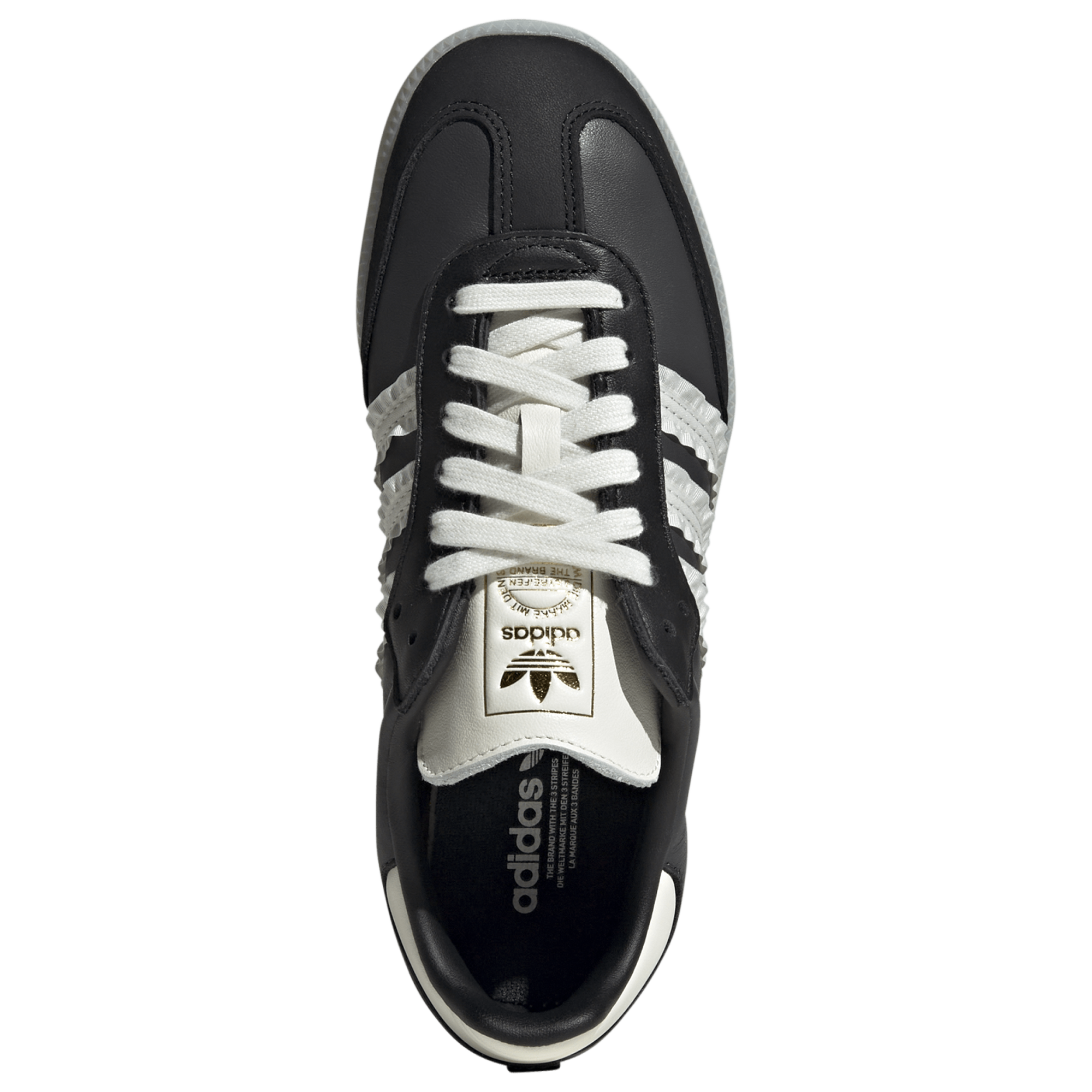 [JR8831] WOMENS ADIDAS SAMBA 'RUFFLE STRIPES PACK BLACK OFF WHITE'