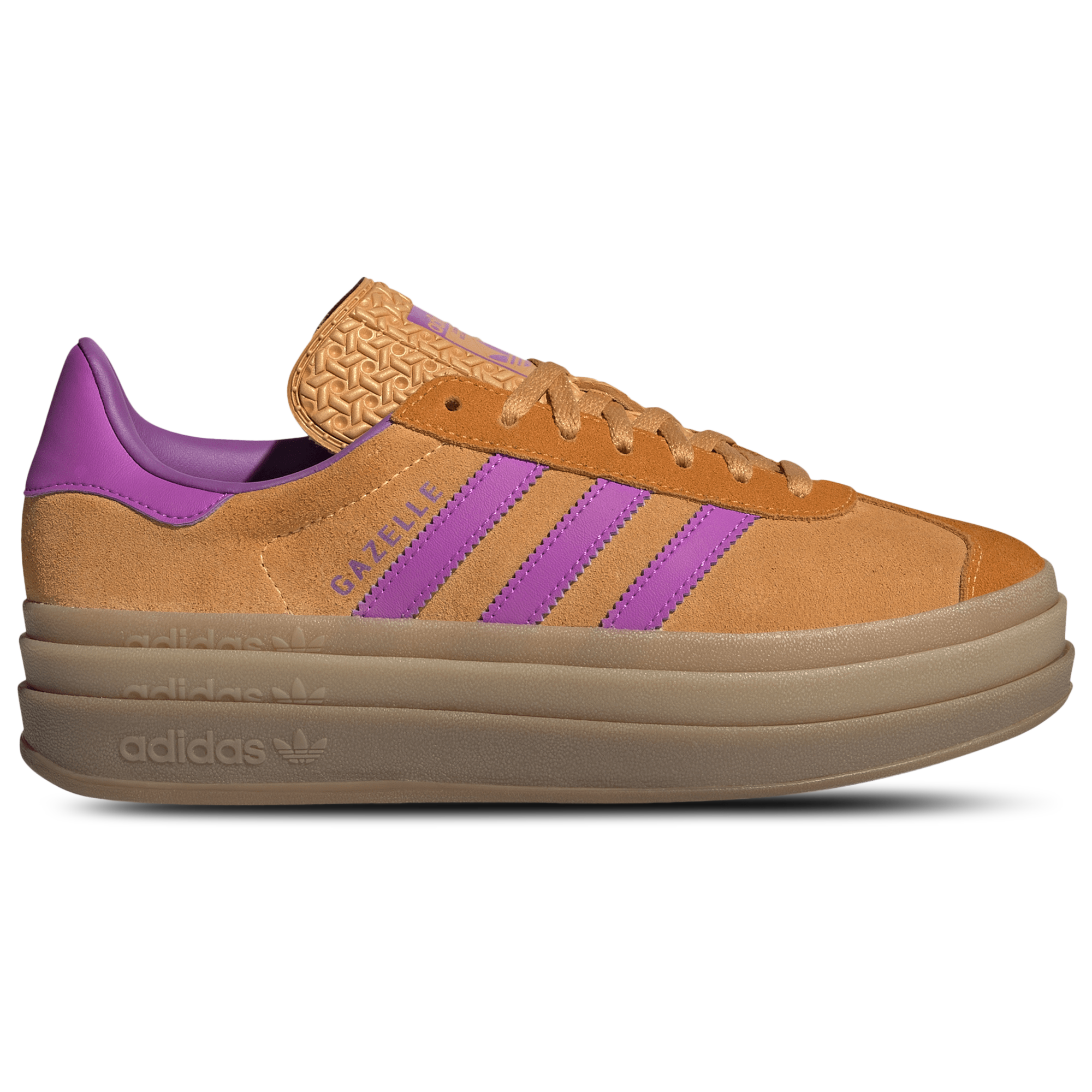 [JS3895] WOMENS ADIDAS GAZELLE BOLD 'FLASH ORANGE'