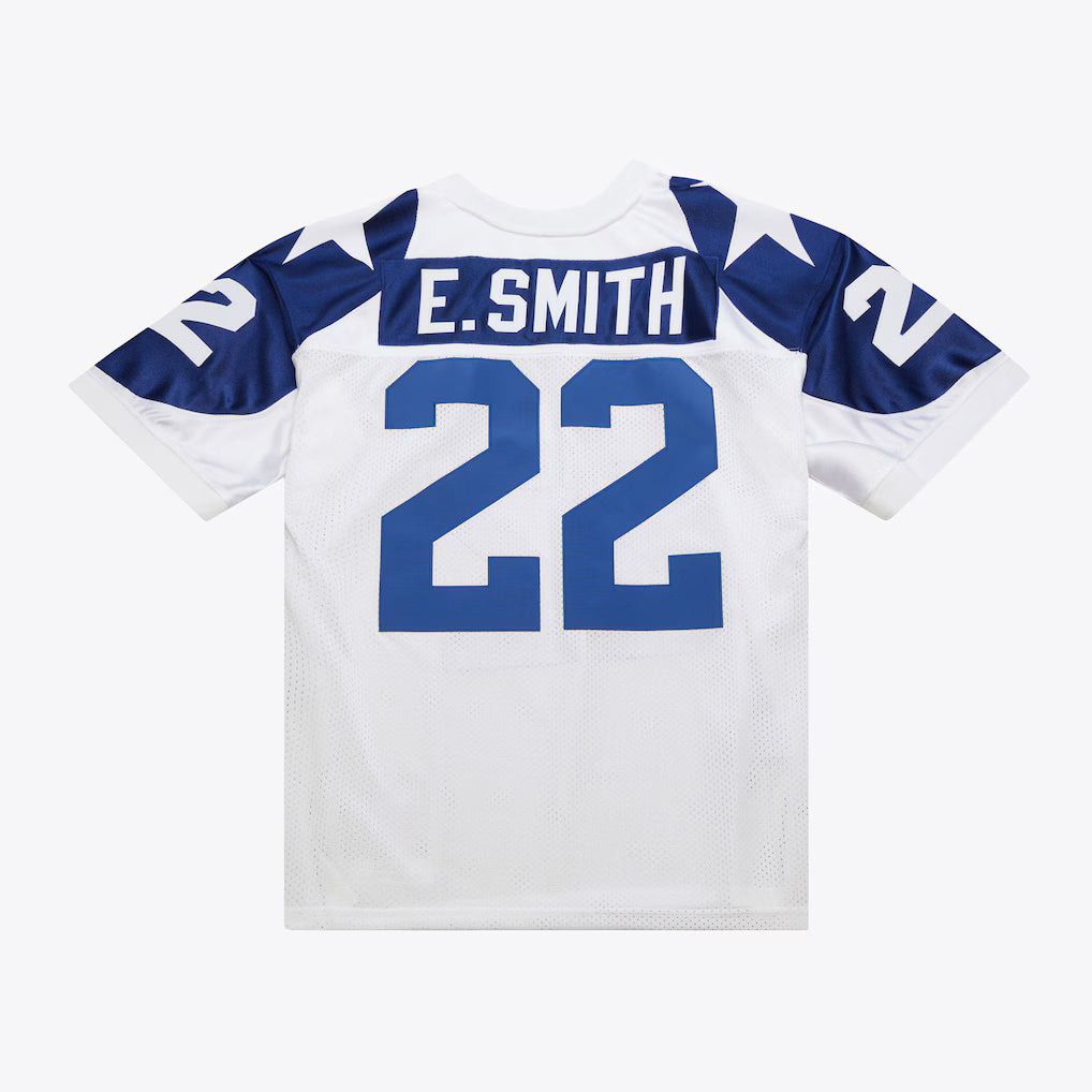 MENS MITCHELL & NESS NFL WHITE JERSEY COWBOYS 1994 EMMITT SMITH