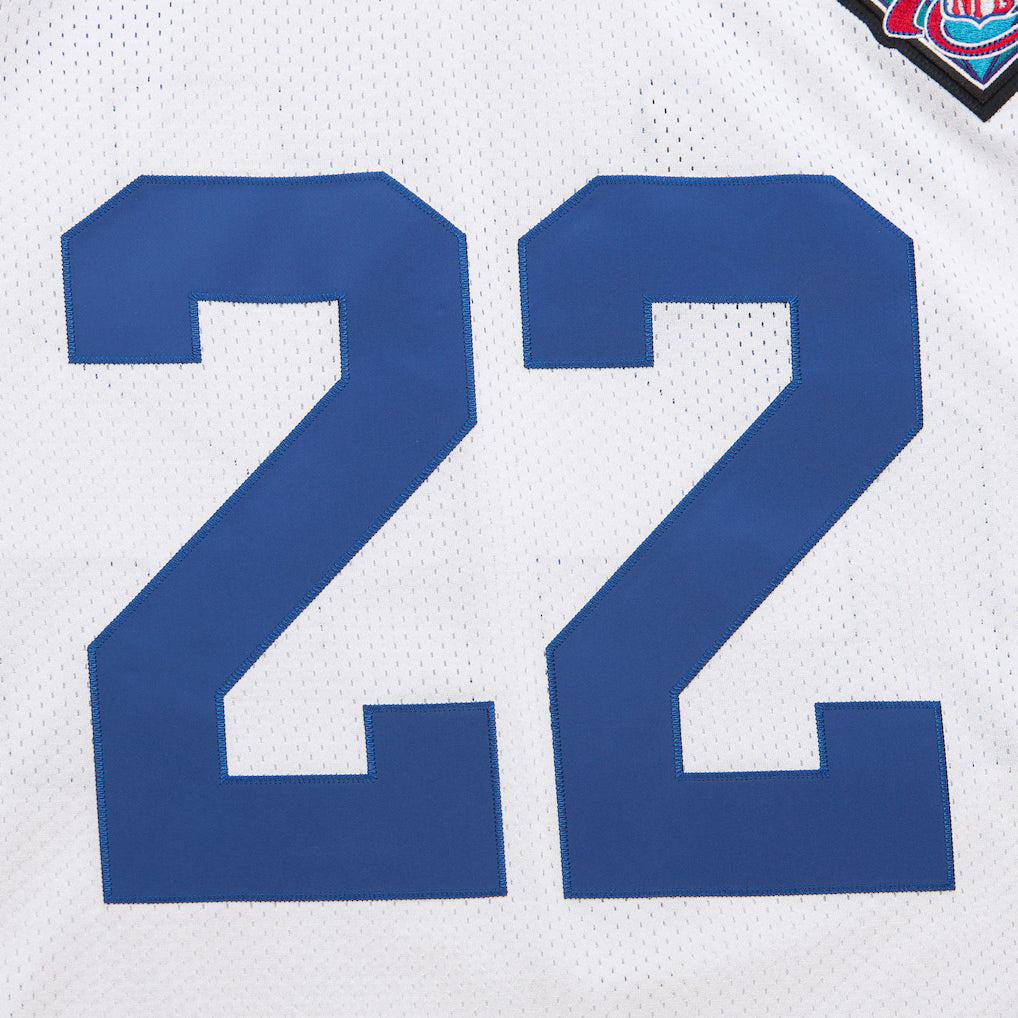 MENS MITCHELL & NESS NFL WHITE JERSEY COWBOYS 1994 EMMITT SMITH