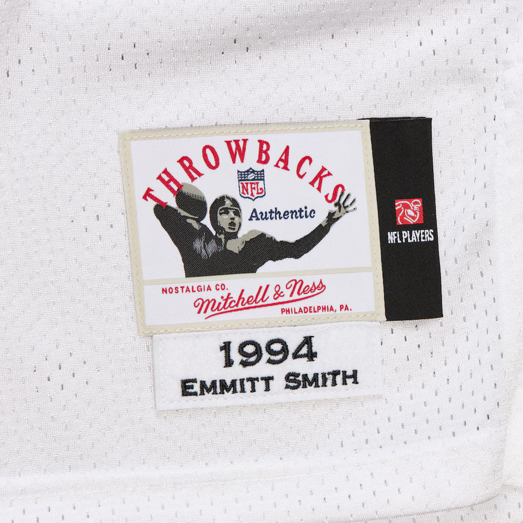 MENS MITCHELL & NESS NFL WHITE JERSEY COWBOYS 1994 EMMITT SMITH