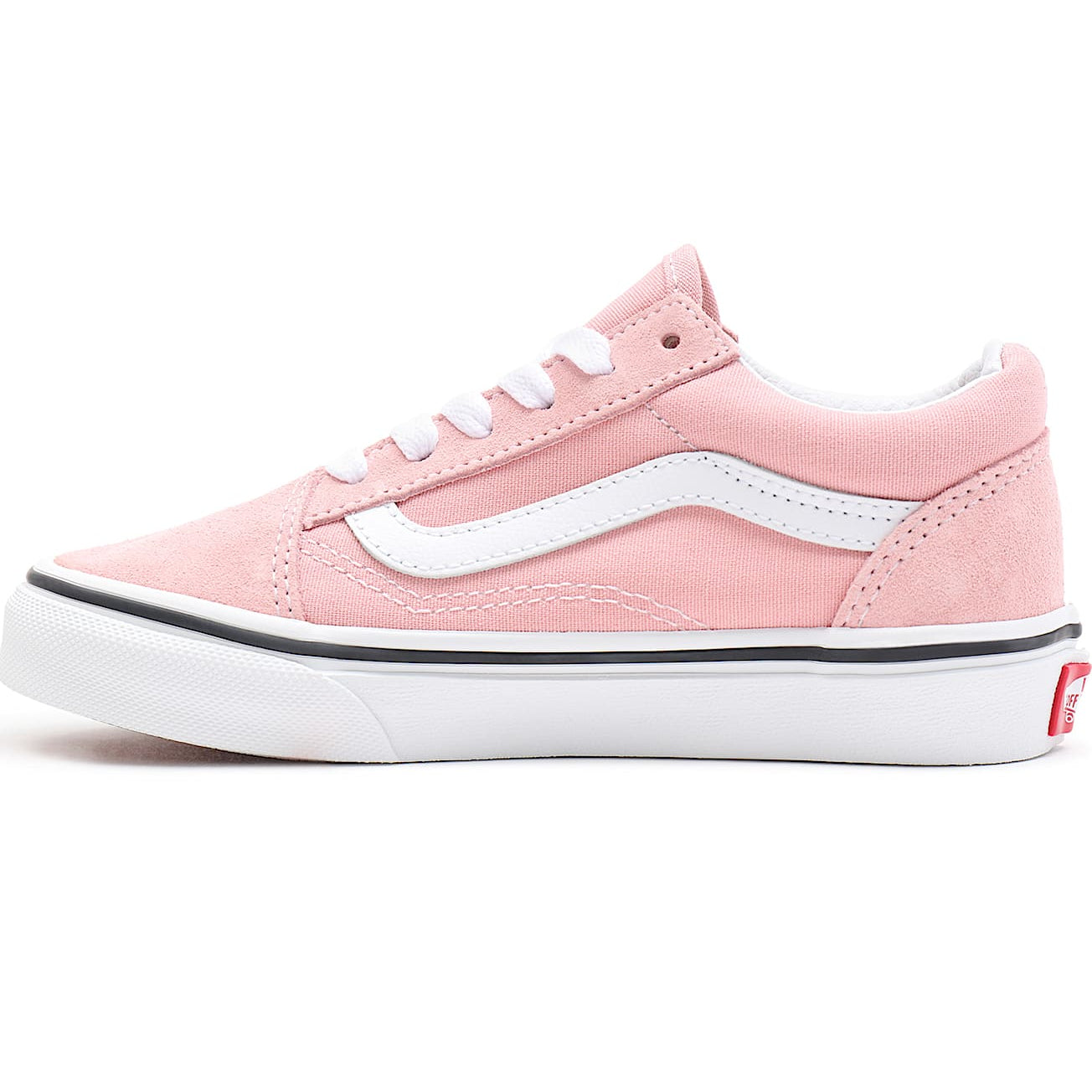 [VN000W9T9AL] PRESCHOOL VANS OLD SKOOL - PINK/WHITE
