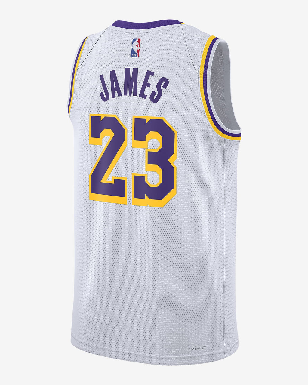 [DN2081-103] MENS NIKE NBA SWINGMAN JERSEY LAKERS ASSOCIATION LEBRON JAMES