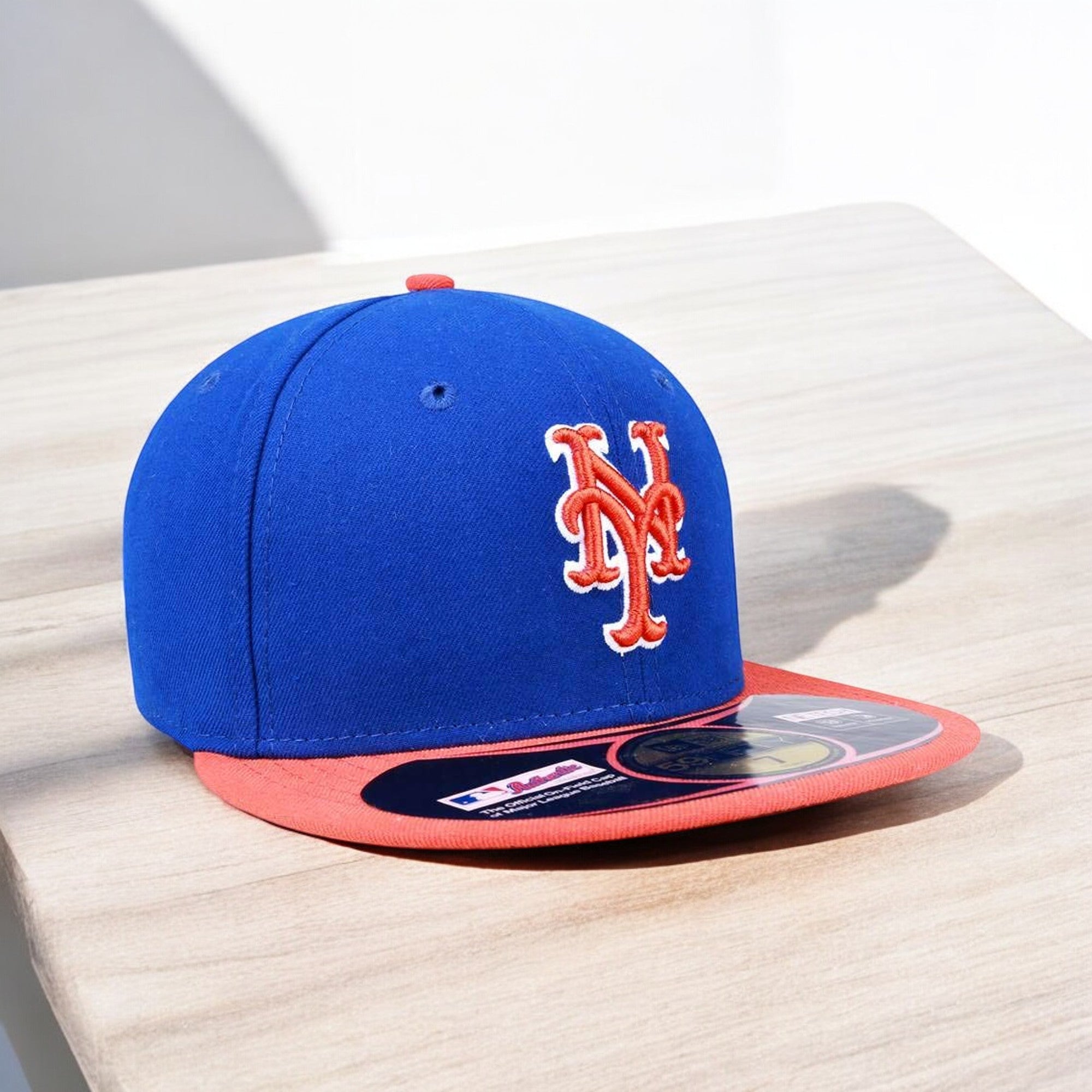 [70134967] Mens New Era MLB Authentic Collection 59Fifty Fitted - New York Mets