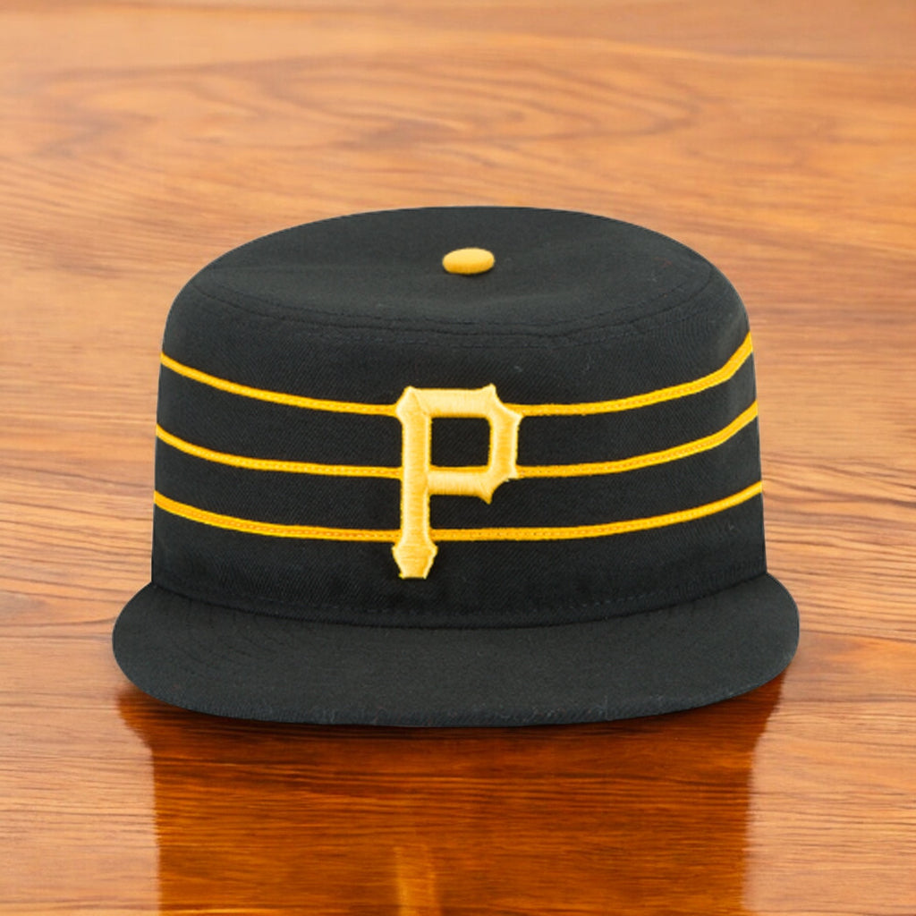 [11451908] Mens New Era MLB 59Fifty Authentic Fitted - Pittsburgh Pirates