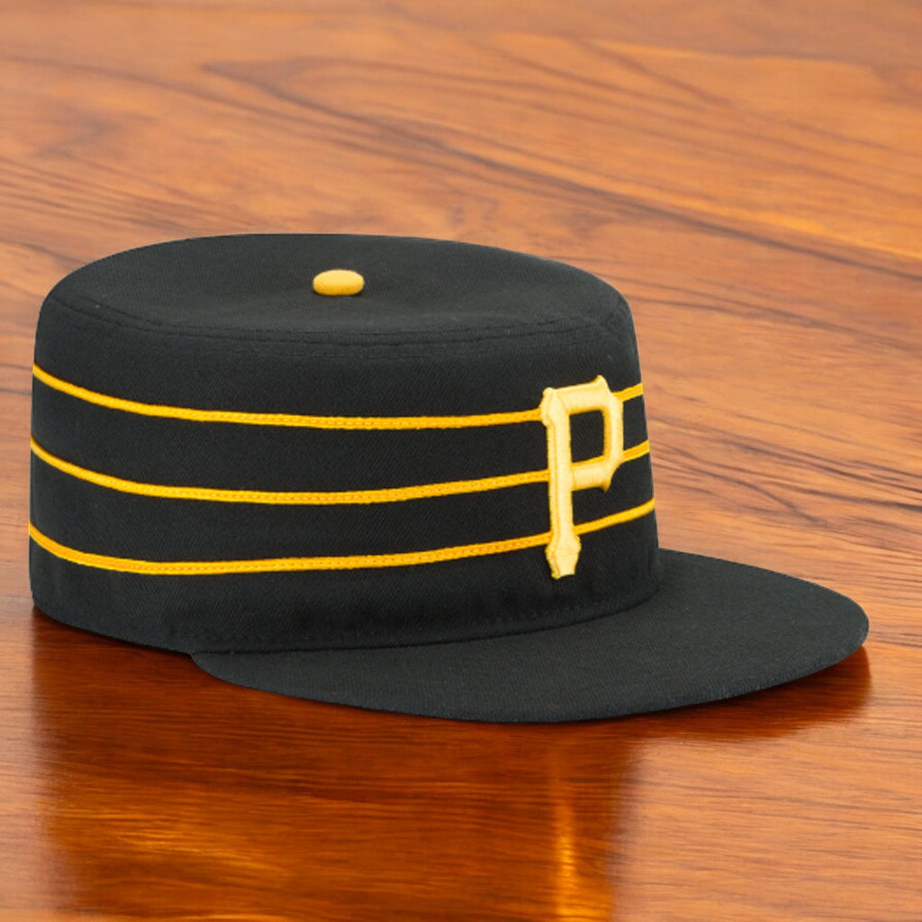 [11451908] Mens New Era MLB 59Fifty Authentic Fitted - Pittsburgh Pirates