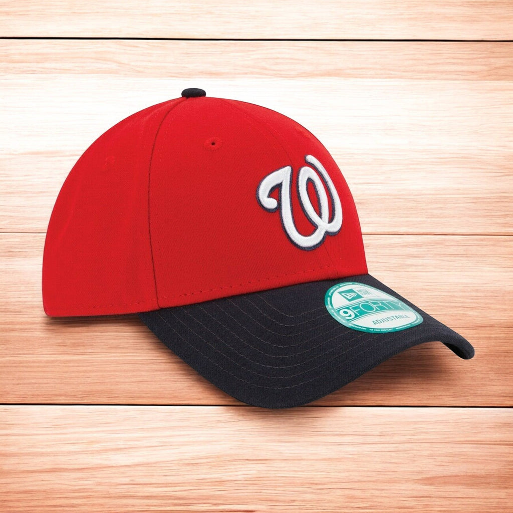 [10963000] Mens New Era MLB League 9Forty Adjustable Cap - Washington Nationals