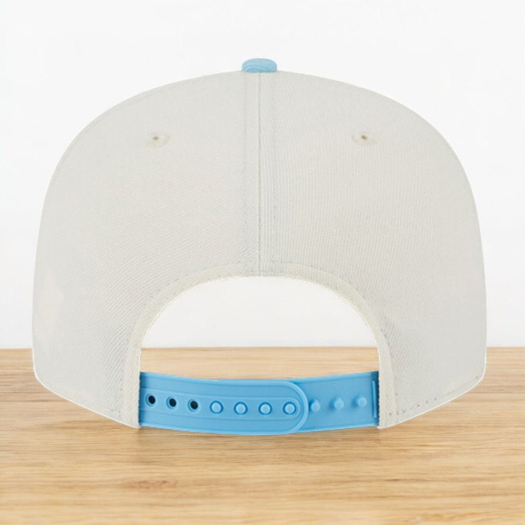 [60321642] Mens New Era NBA MIAMI HEAT 5950 2 TONE FITTED - BEIGE/SKY BLUE