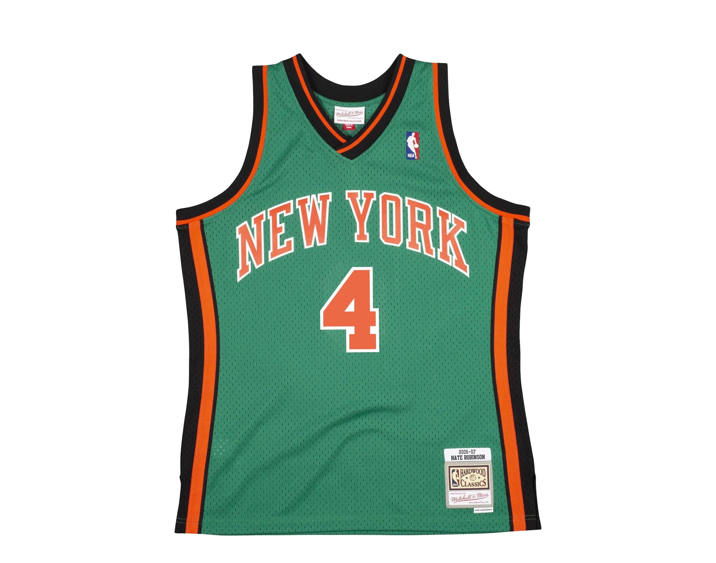 MENS MITCHELL & NESS NBA SWINGMAN JERSEY KNICKS 2006 NATE ROBINSON