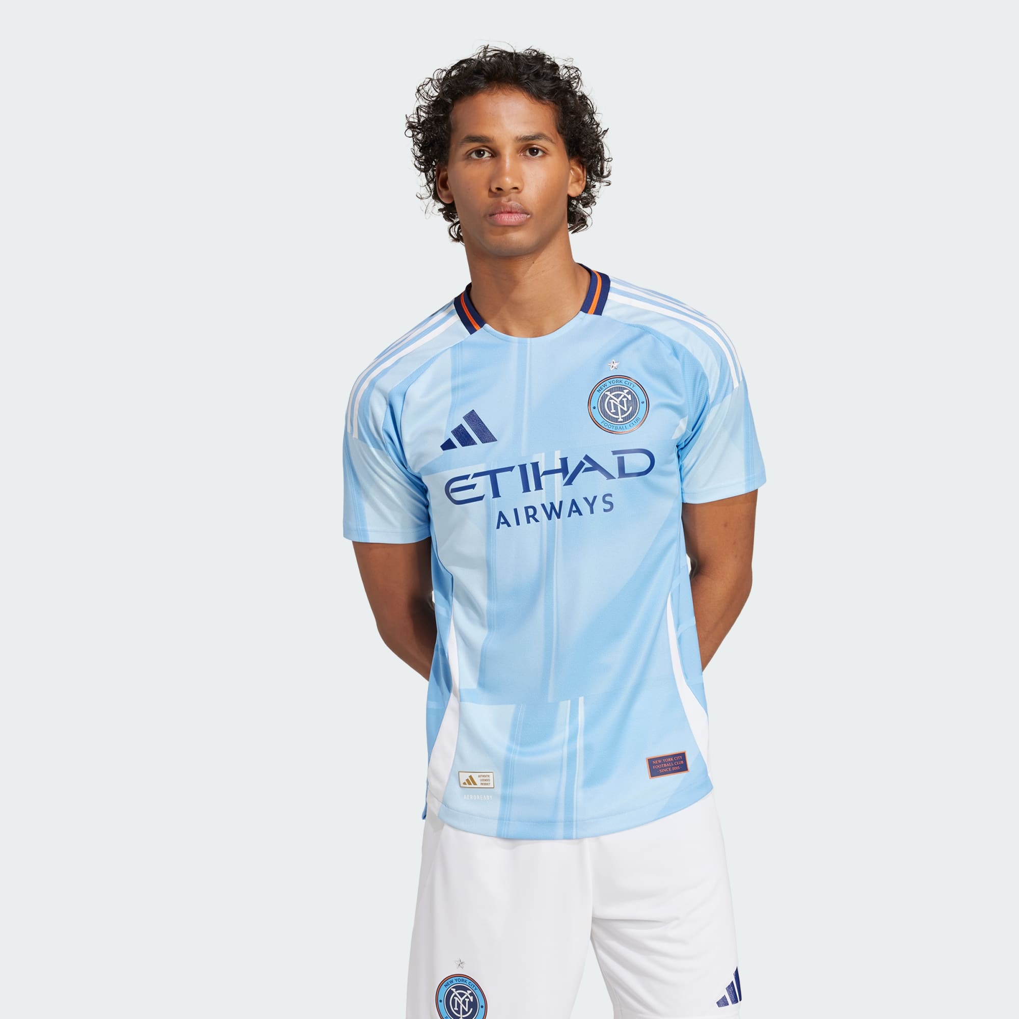 [IV9927] MENS ADIDAS NEW YORK CITY FC 25/26 HOME AUTHENTIC JERSEY