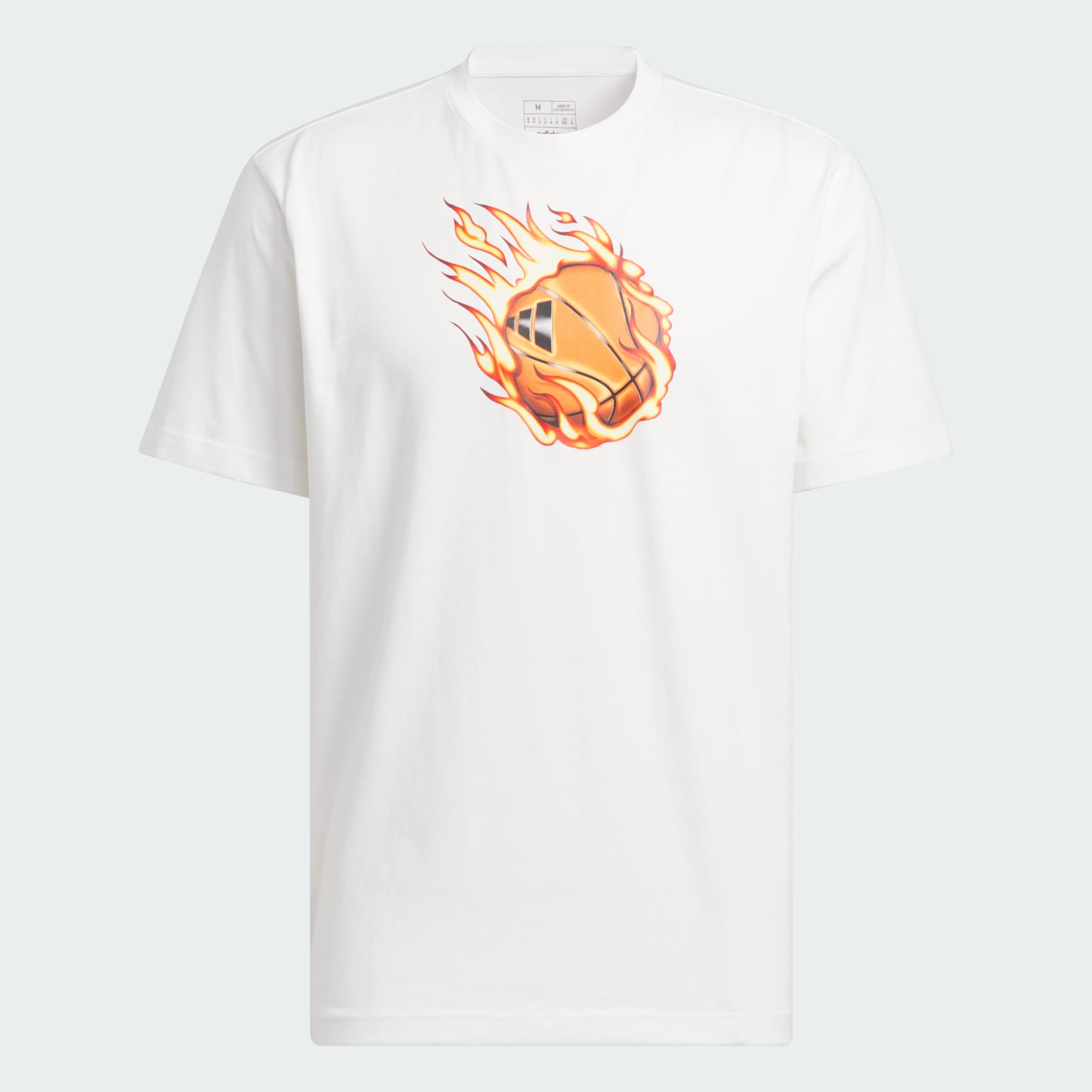[IY1160] MENS ADIDAS ON FIRE SHORT SLEEVE T-SHIRT