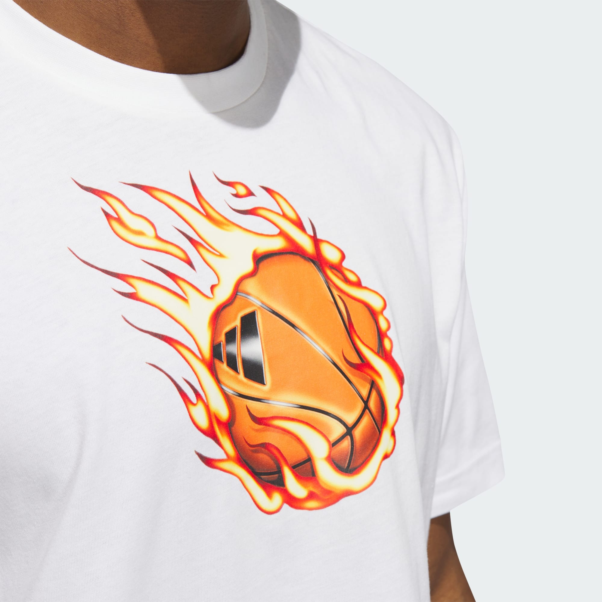 [IY1160] MENS ADIDAS ON FIRE SHORT SLEEVE T-SHIRT