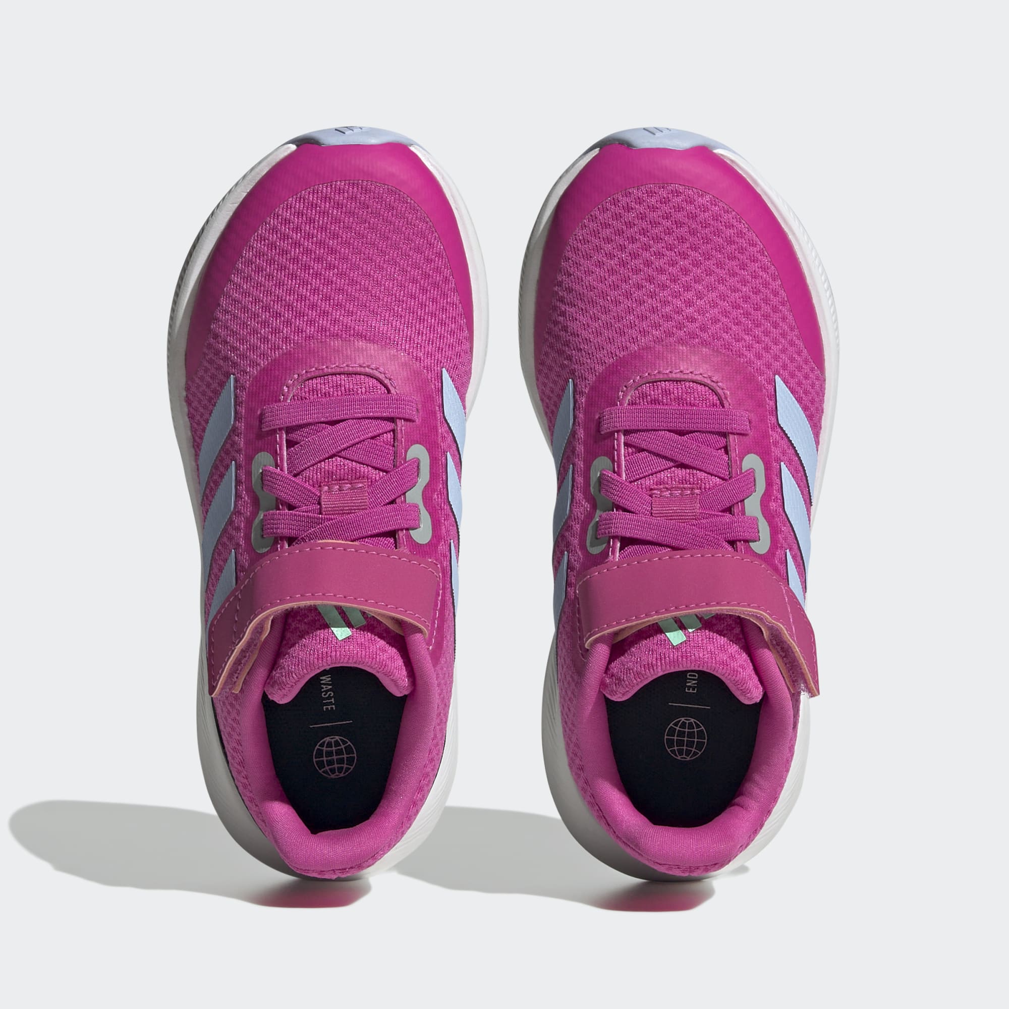 [HP5874] YOUTH ADIDAS RUNFALCON 3.0 J 'LUCID FUCHSIA BLUE DAWN'