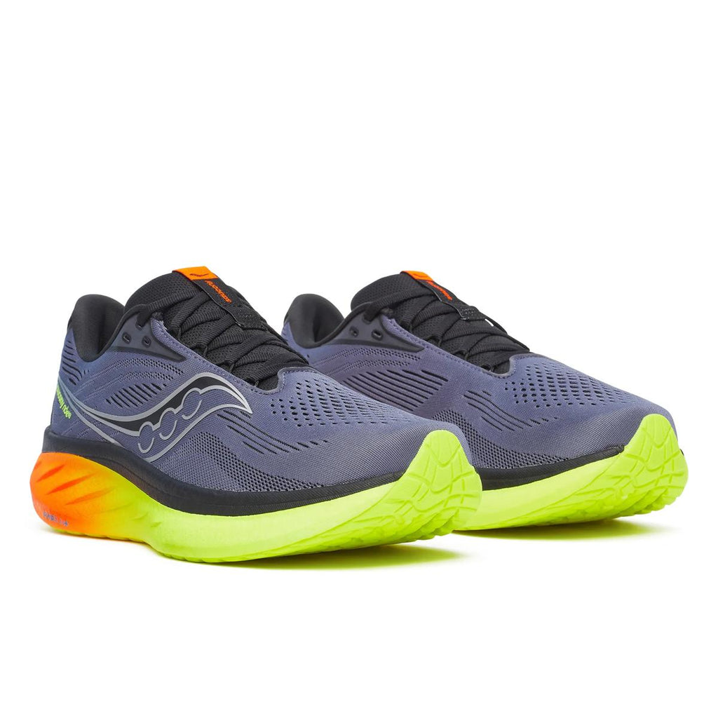 [S21000-99] MENS SAUCONY RIDE 18 'BLACK/YELLOW/ORANGE'