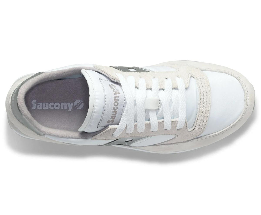 [S60530-16] WOMENS SAUCONY JAZZ TRIPLE 'WHITE/SILVER'
