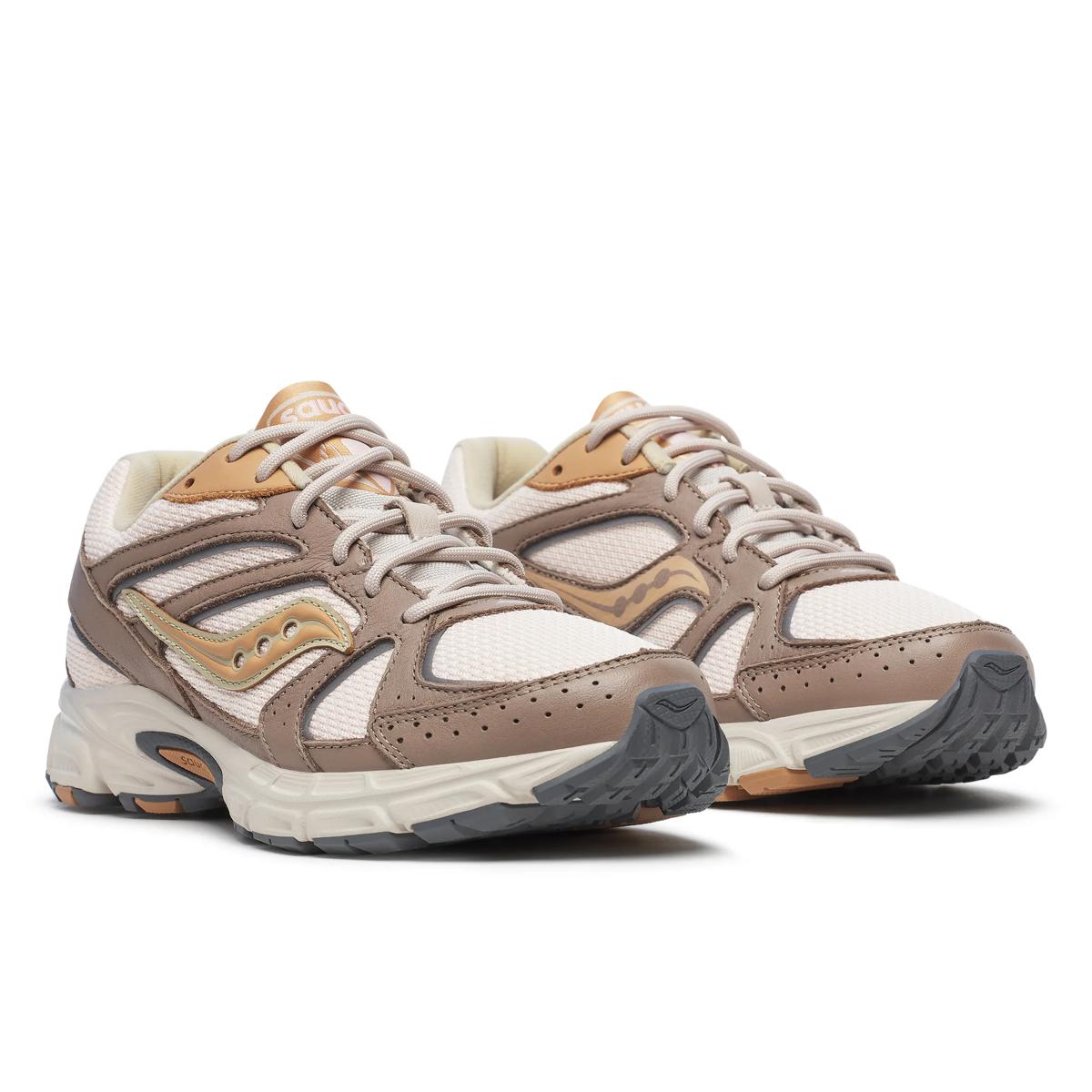 [S60940-2] WOMENS SAUCONY RIDE MILLENNIUM 'PINK/TAUPE'