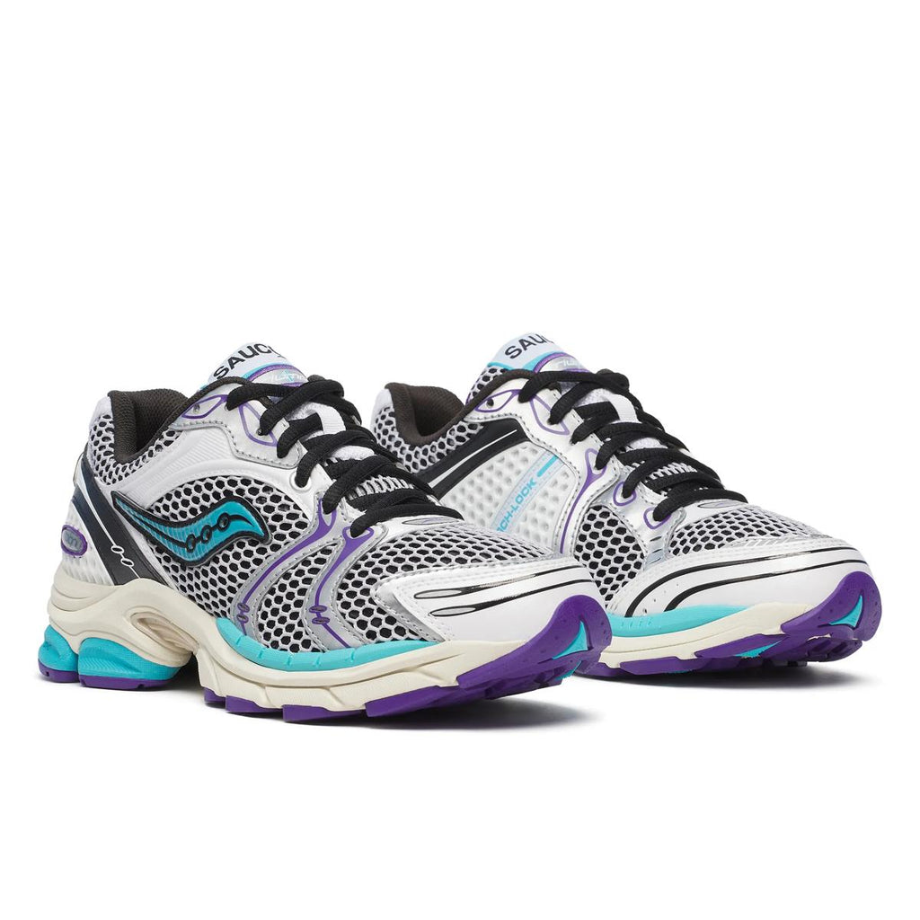 [S70704-13] MENS SAUCONY PROGRID TRIUMPH 4 'WHITE BLUE'