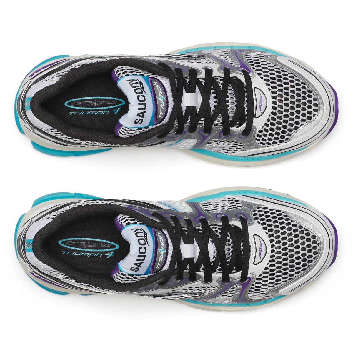 [S70704-13] MENS SAUCONY PROGRID TRIUMPH 4 'WHITE BLUE'