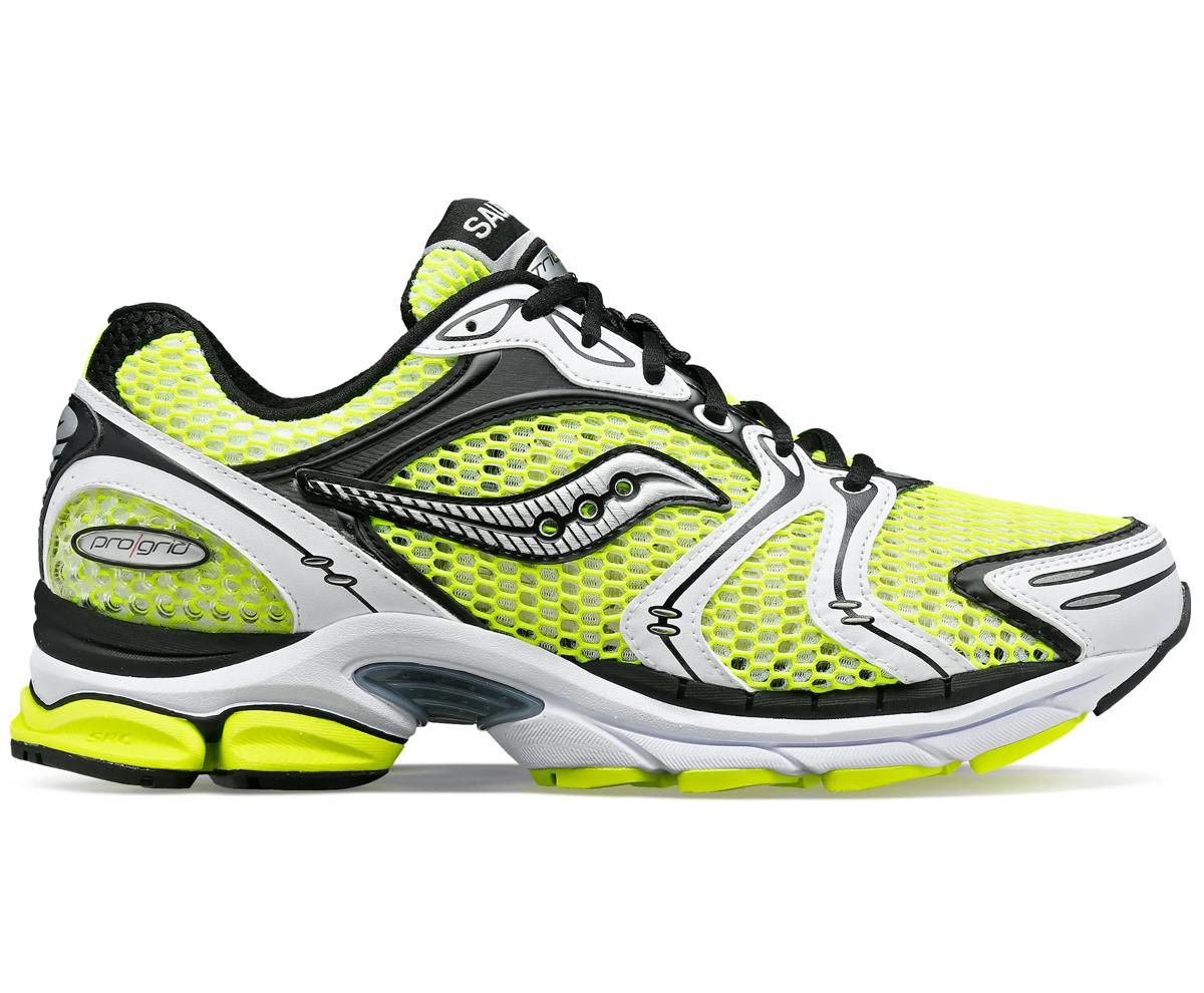[S70704-6] MENS SAUCONY PROGRID TRIUMPH 4 'YELLOW SILVER'