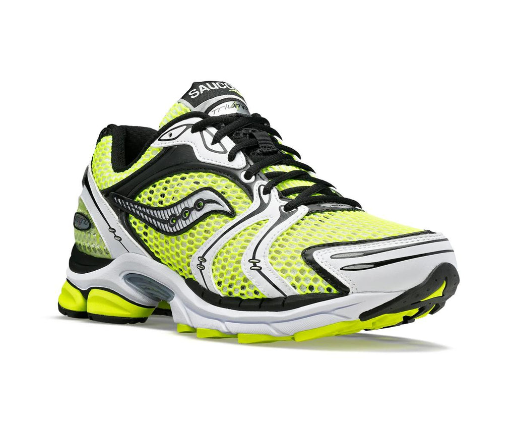 [S70704-6] MENS SAUCONY PROGRID TRIUMPH 4 'YELLOW SILVER'