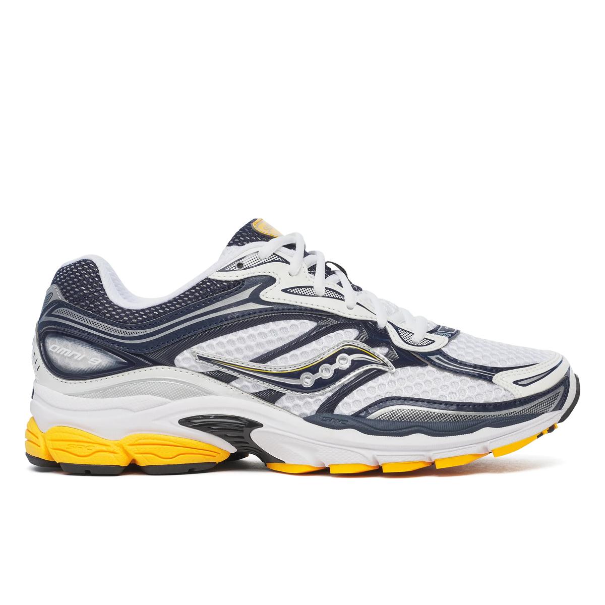 [S70739-24] MENS SAUCONY PROGRID OMNI 9 'WHITE NAVY YELLOW'