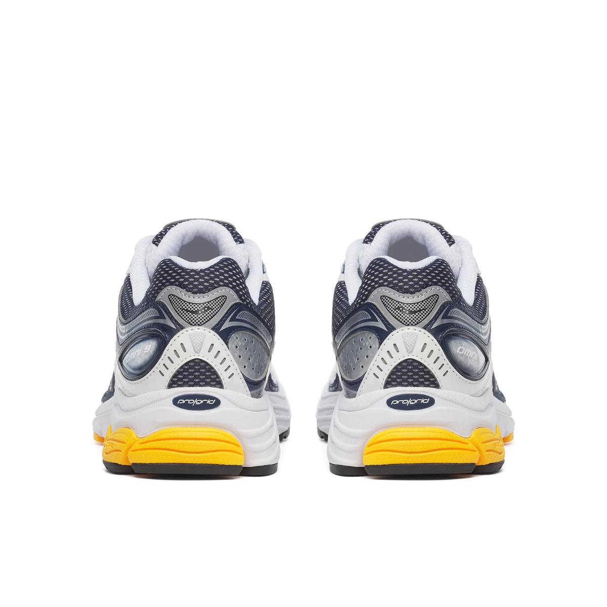 [S70739-24] MENS SAUCONY PROGRID OMNI 9 'WHITE NAVY YELLOW'