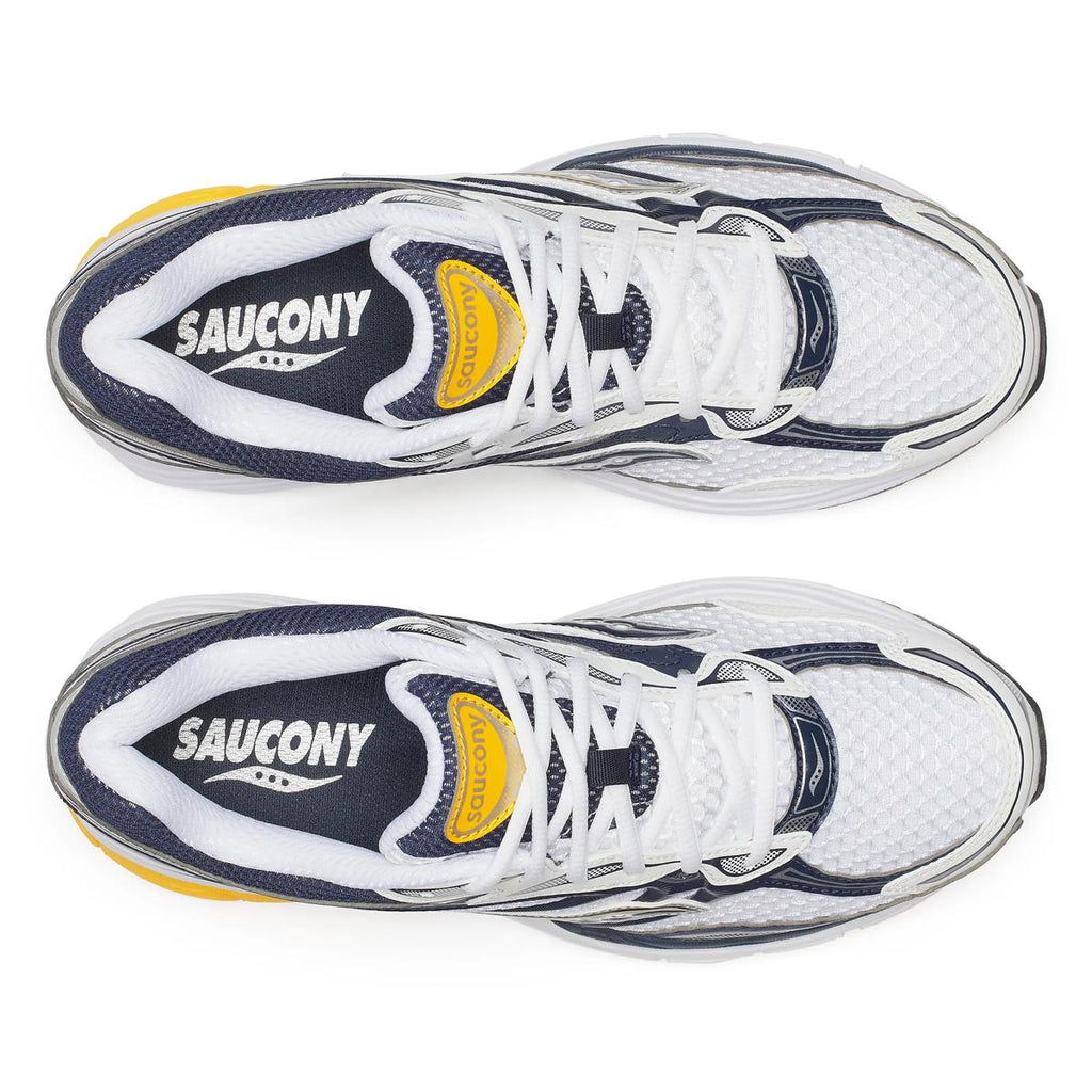 [S70739-24] MENS SAUCONY PROGRID OMNI 9 'WHITE NAVY YELLOW'