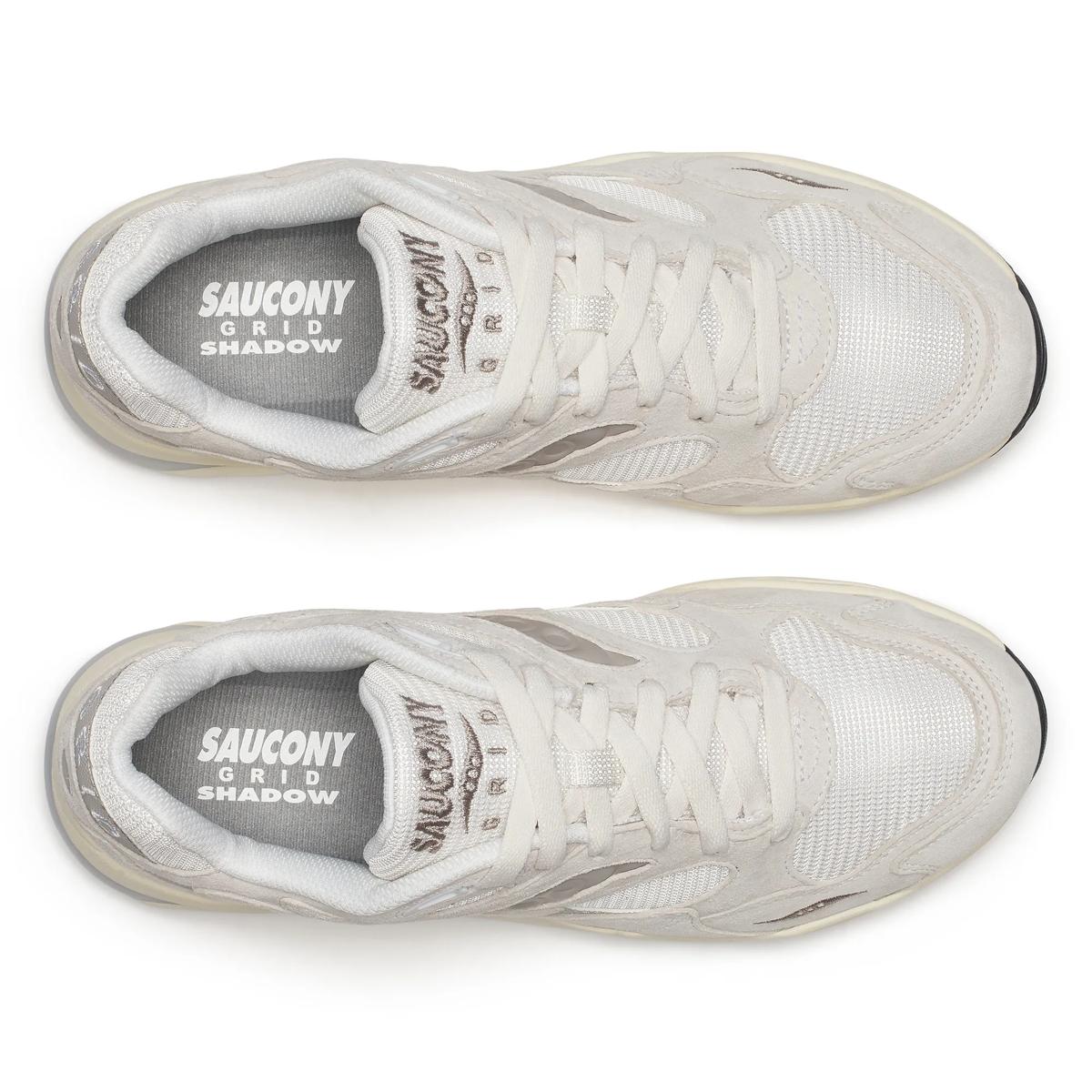 [S70772-5] MENS SAUCONY GRID SHADOW 2 'WHITE/CREAM'