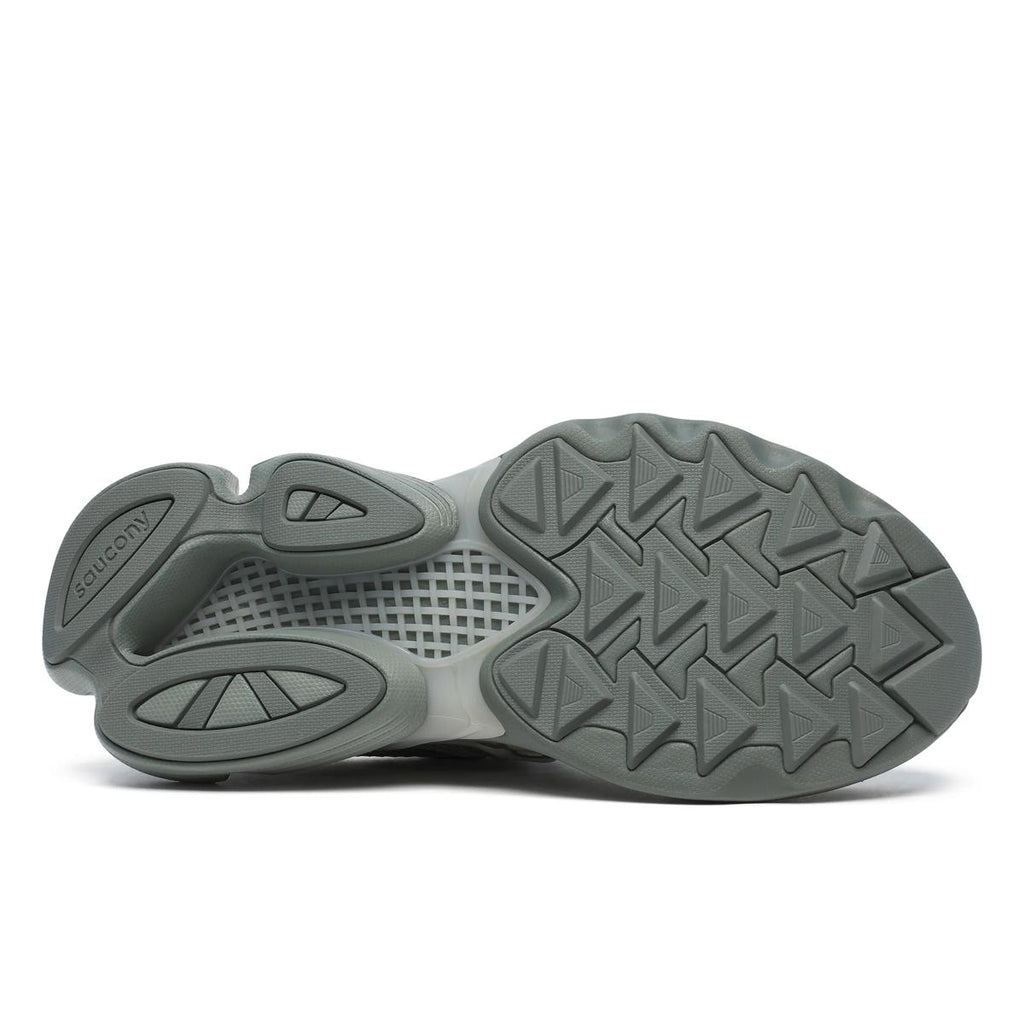 [S70797-6] MENS SAUCONY GRID NXT 'GREEN/SILVER'