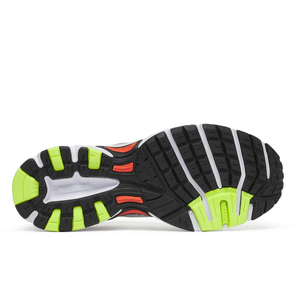 [S70812-12] MENS SAUCONY RIDE MILLENNIUM 'WHITE SILVER LIME ORANGE'